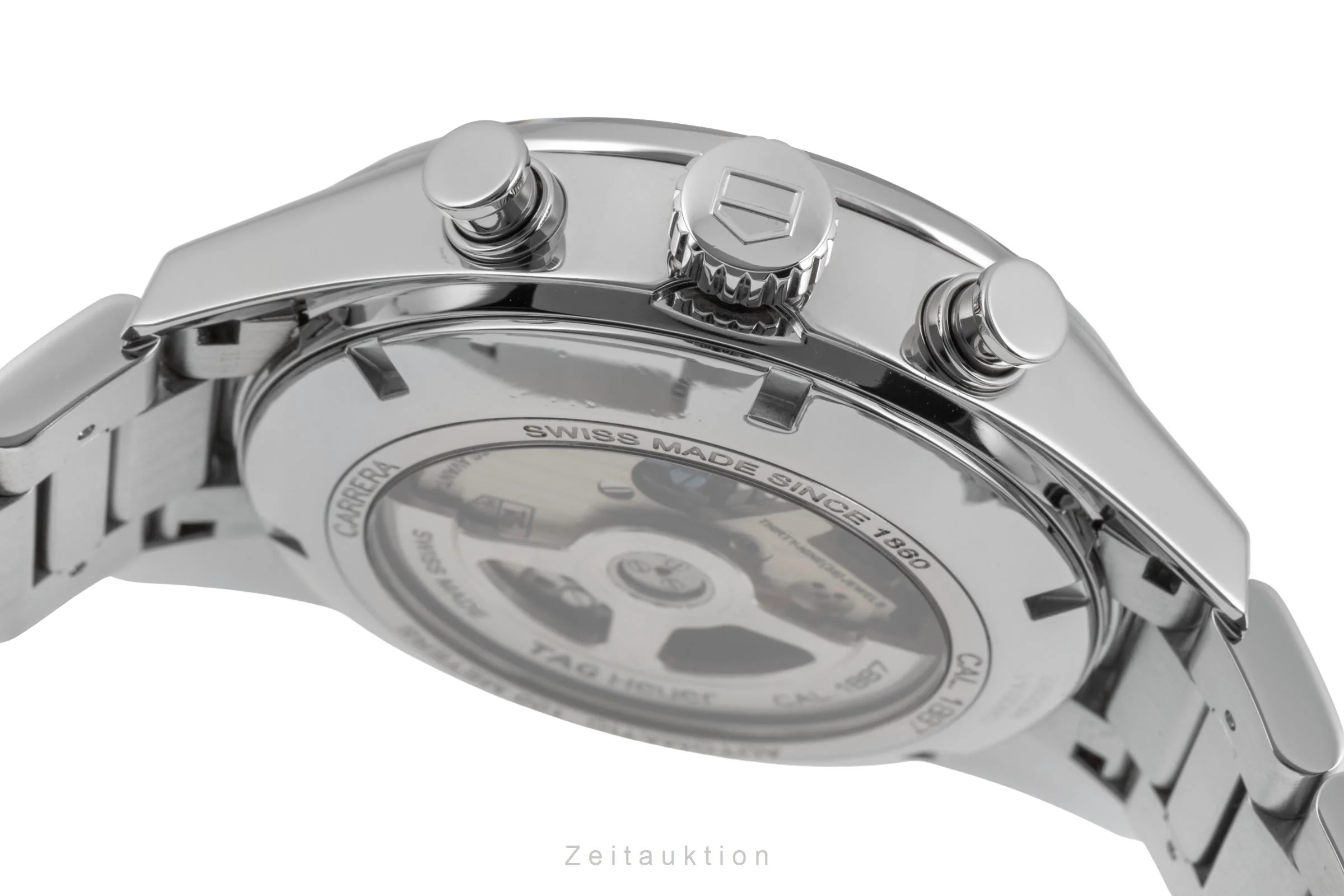Tag Heuer Carrera chronograph steel automatic men's watch CAR2014  [2506382] - Image 13