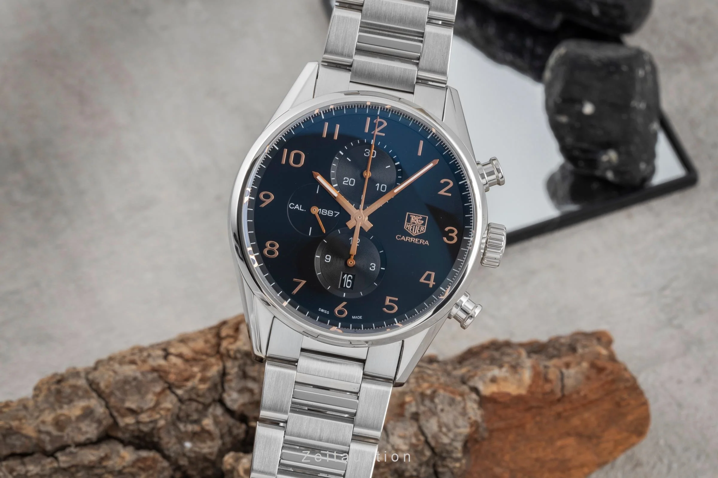 Tag Heuer Carrera chronograph steel automatic men's watch CAR2014  [2506382] - Image 2
