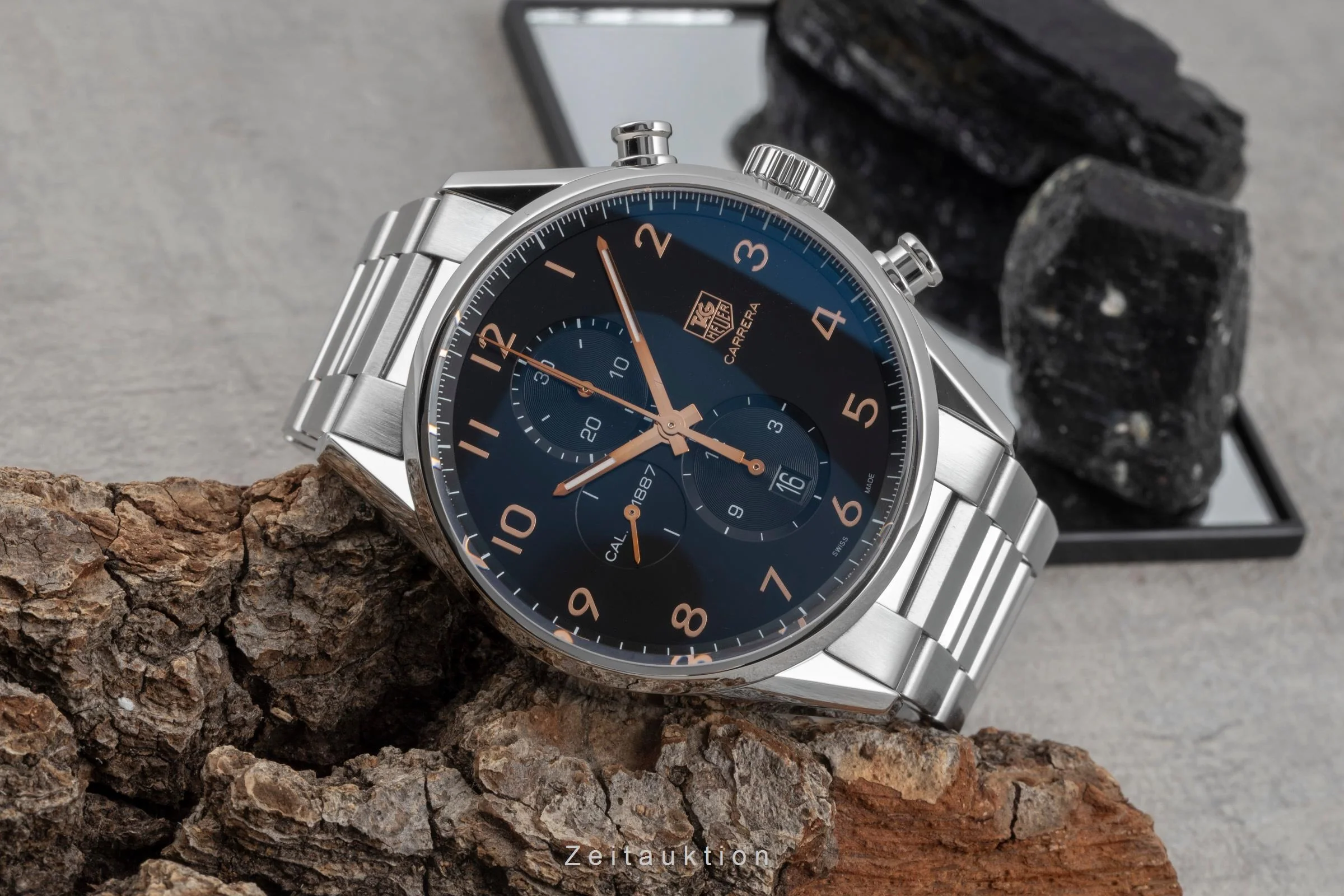 Tag Heuer Carrera chronograph steel automatic men's watch CAR2014  [2506382] - Image 3