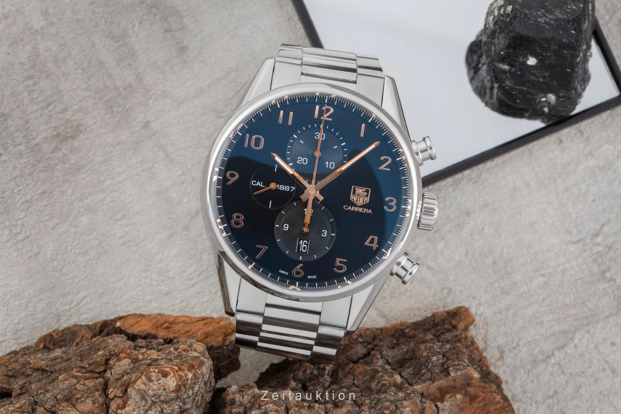 Tag Heuer Carrera chronograph steel automatic men's watch CAR2014  [2506382] - Image 4