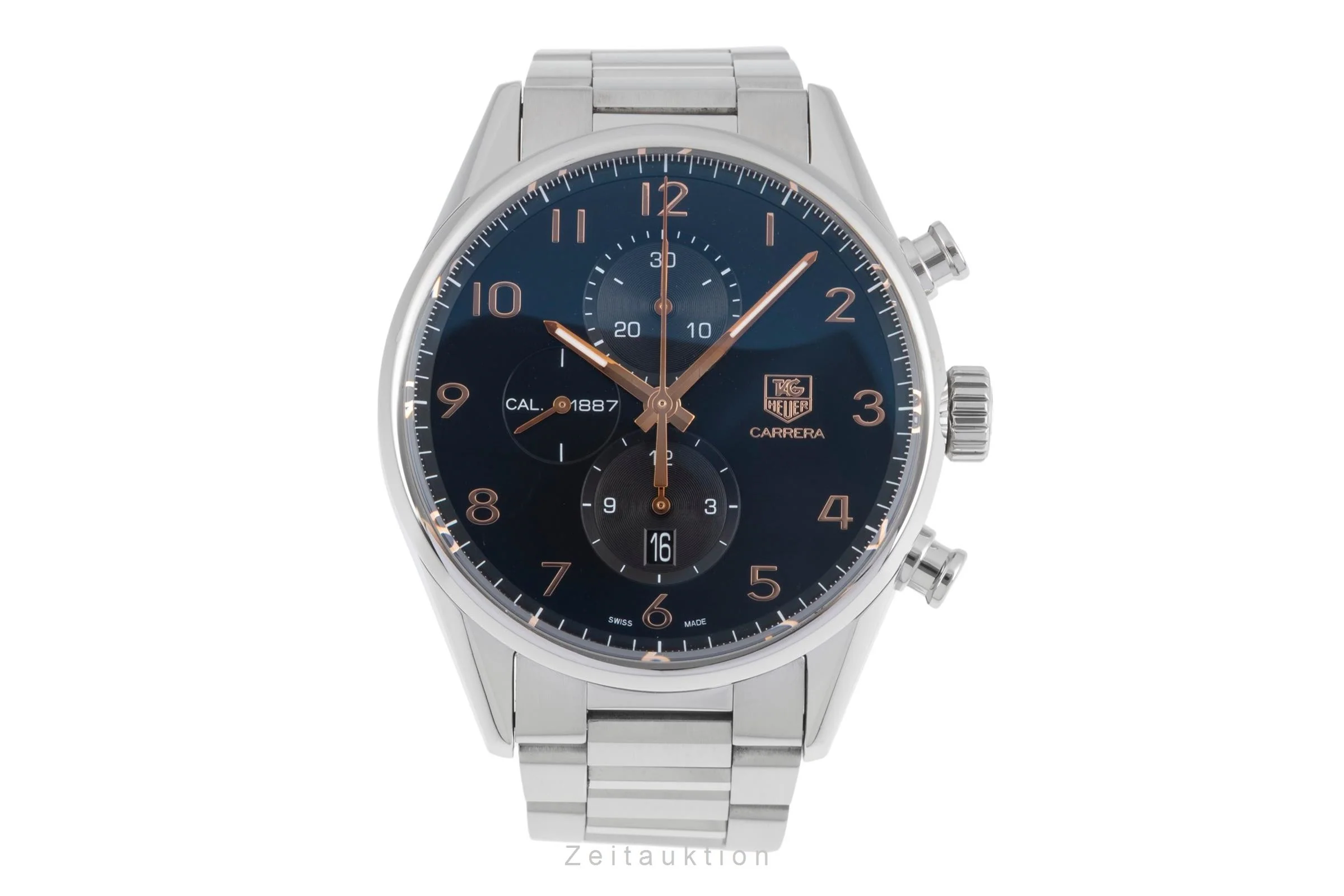 Tag Heuer Carrera chronograph steel automatic men's watch CAR2014  [2506382] - Image 5