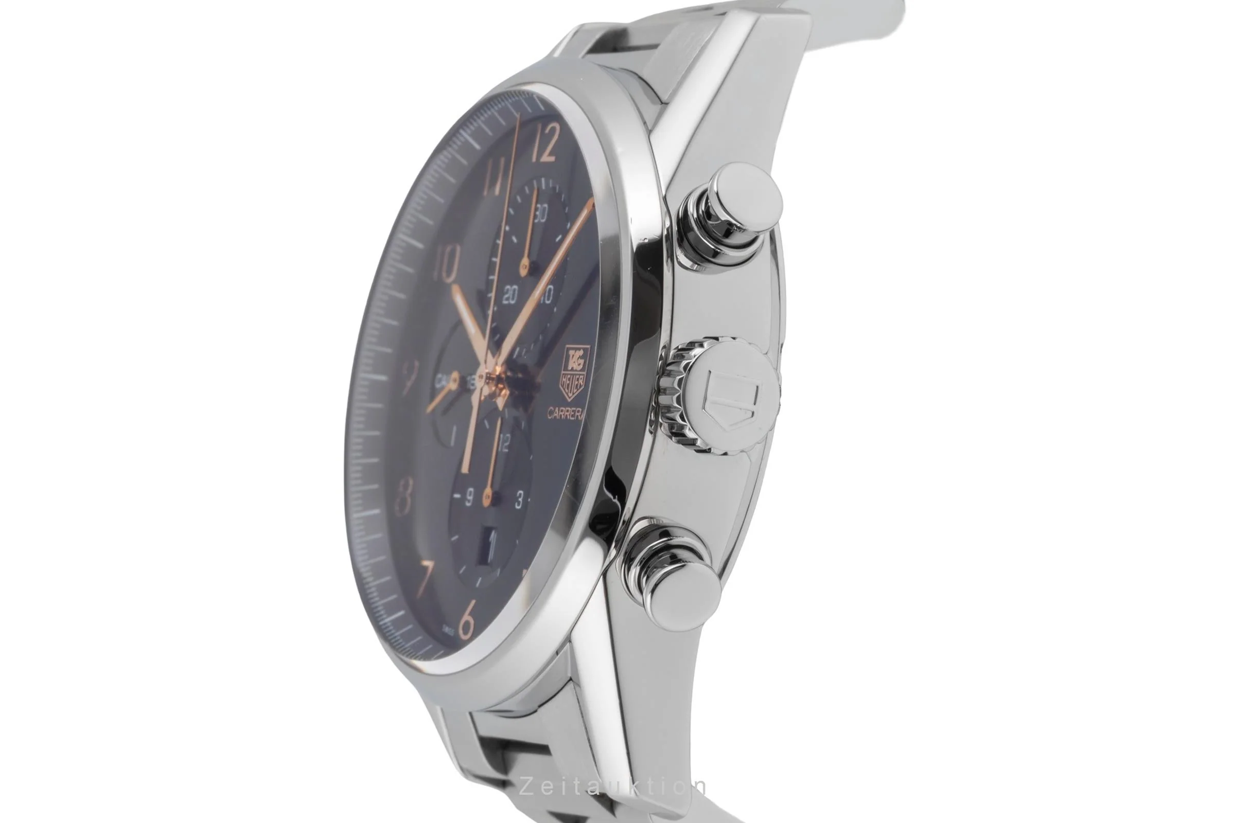 Tag Heuer Carrera chronograph steel automatic men's watch CAR2014  [2506382] - Image 7