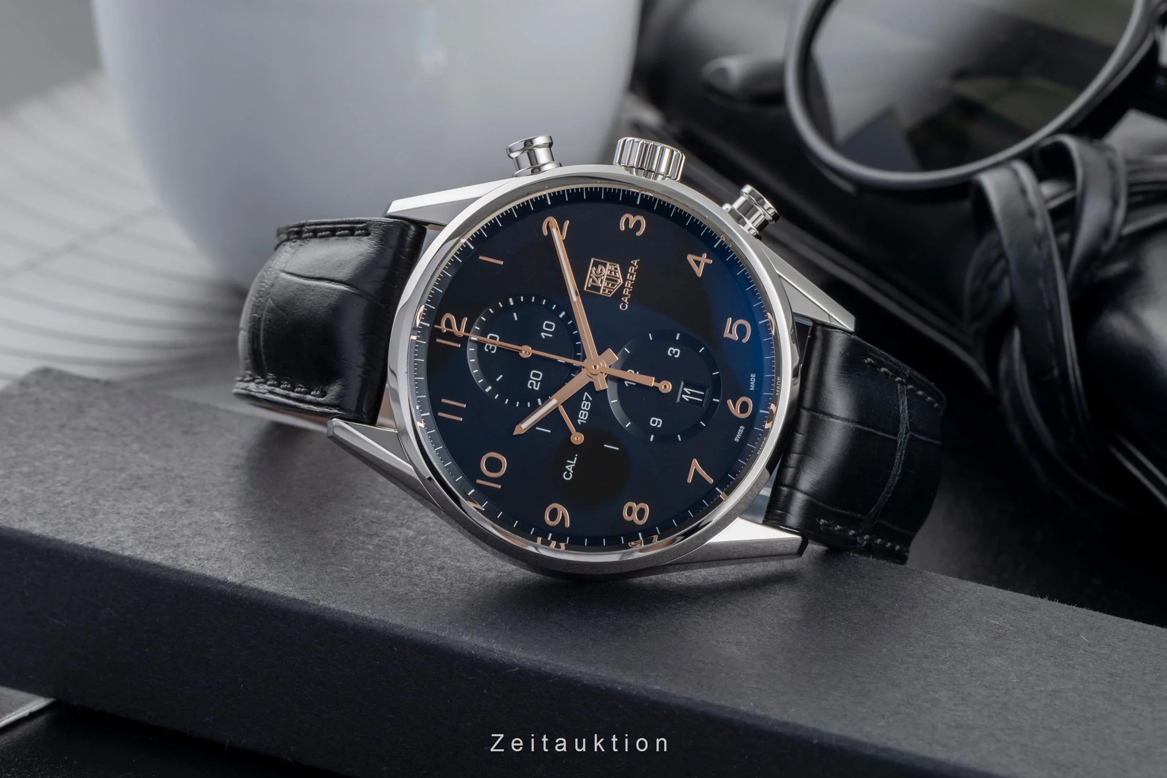 Tag Heuer Carrera chronograph steel automatic men's watch CAR2014.FC6235	 LP: 6200EUR  [2503939] - Image 3
