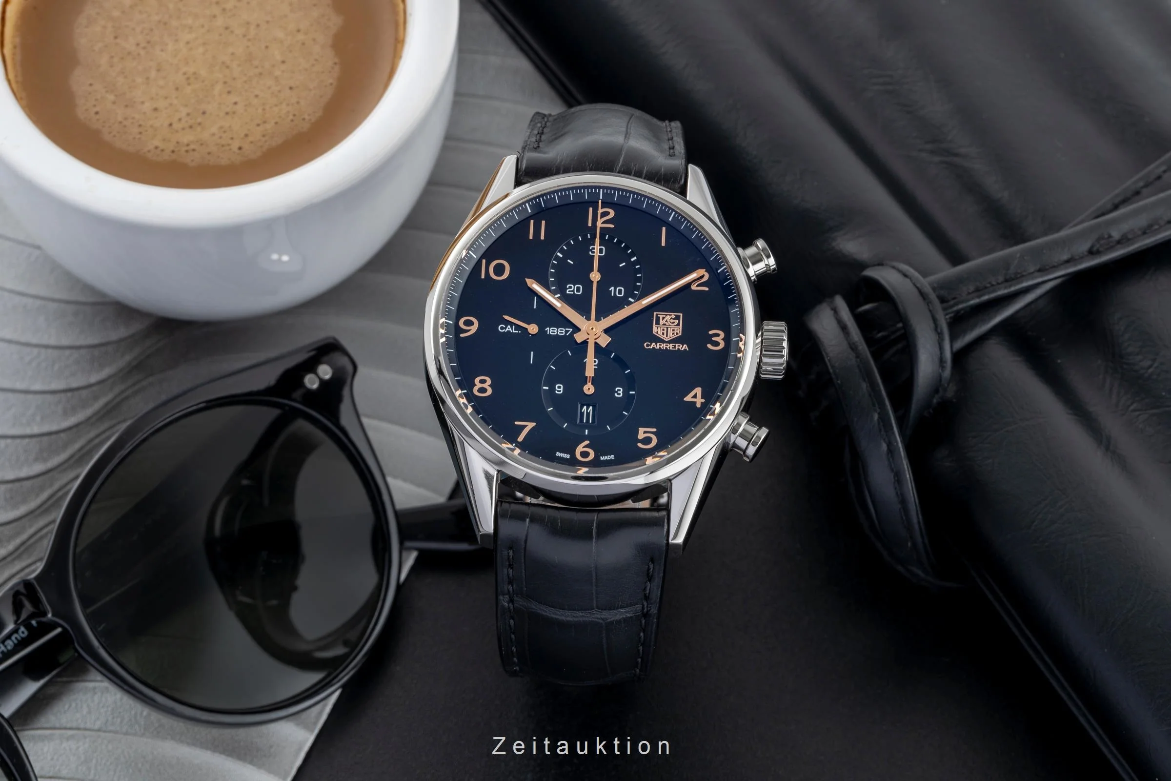 Tag Heuer Carrera chronograph steel automatic men's watch CAR2014.FC6235	 LP: 6200EUR  [2503939] - Image 4