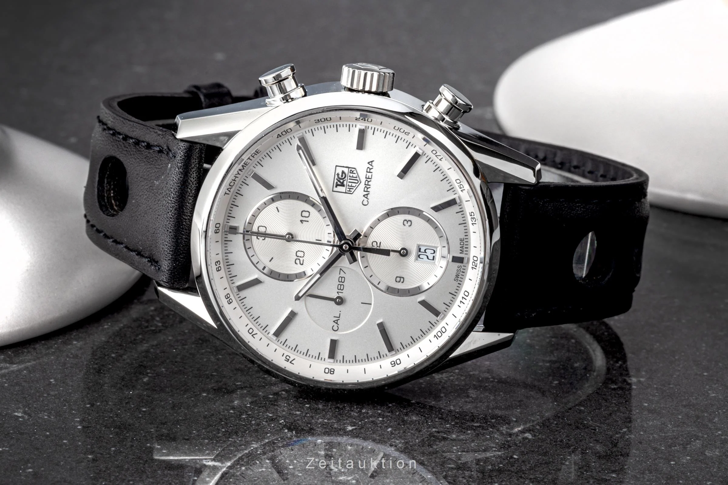 Tag Heuer Carrera chronograph steel automatic men's watch CAR2111.BA LP: 4050EUR  [2301222] - Image 2