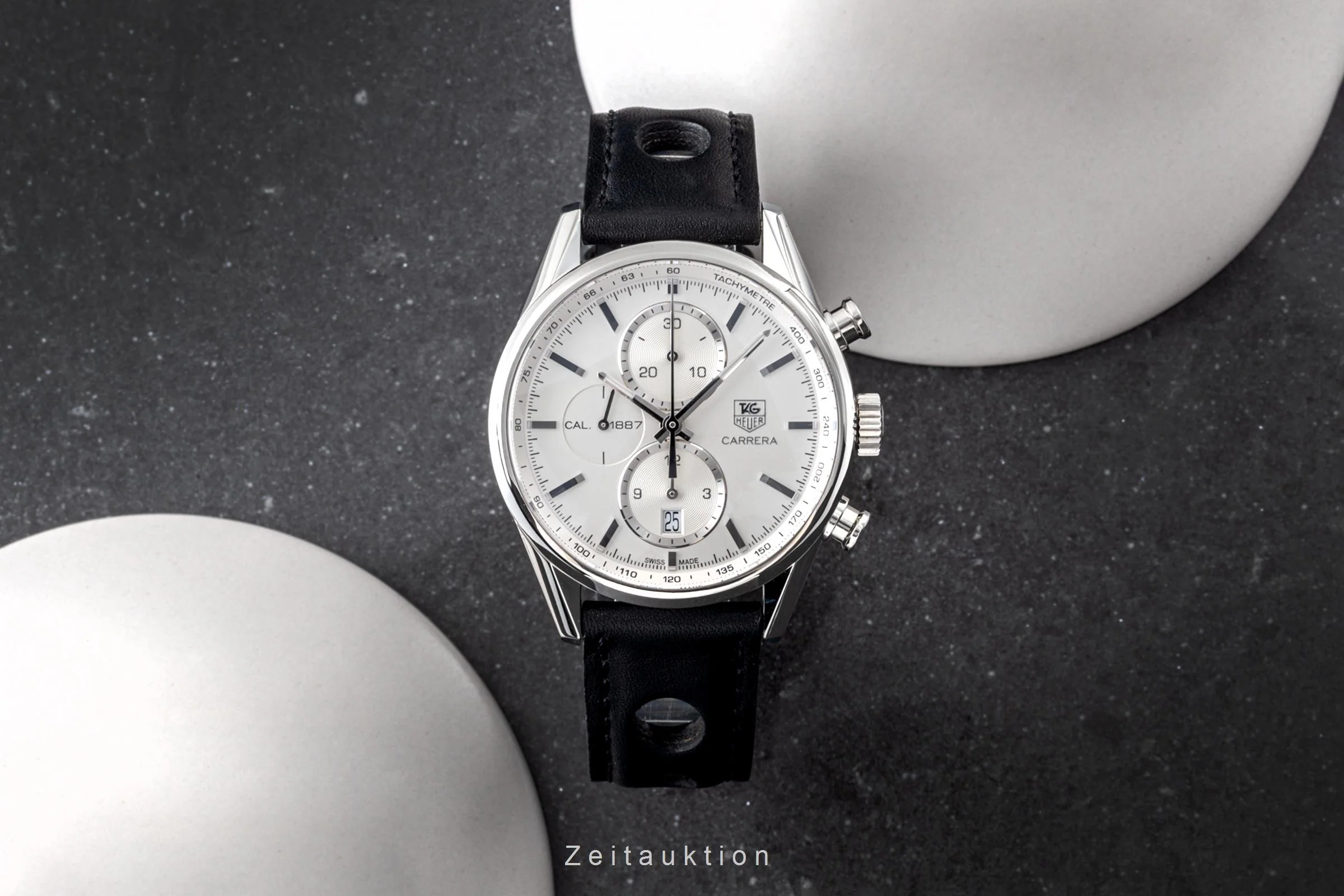 Tag Heuer Carrera chronograph steel automatic men's watch CAR2111.BA LP: 4050EUR  [2301222] - Image 3