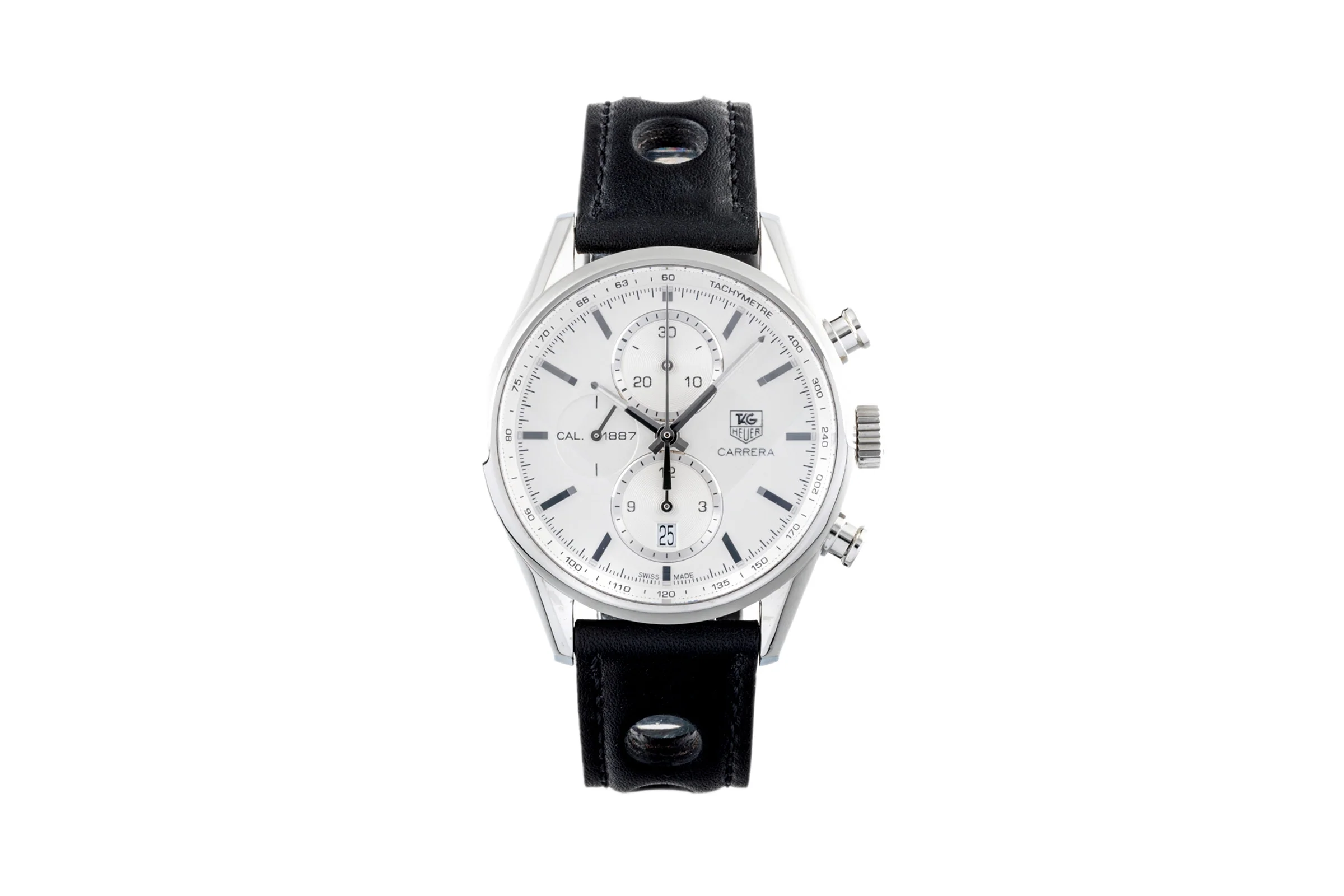 Tag Heuer Carrera chronograph steel automatic men's watch CAR2111.BA LP: 4050EUR  [2301222] - Image 4