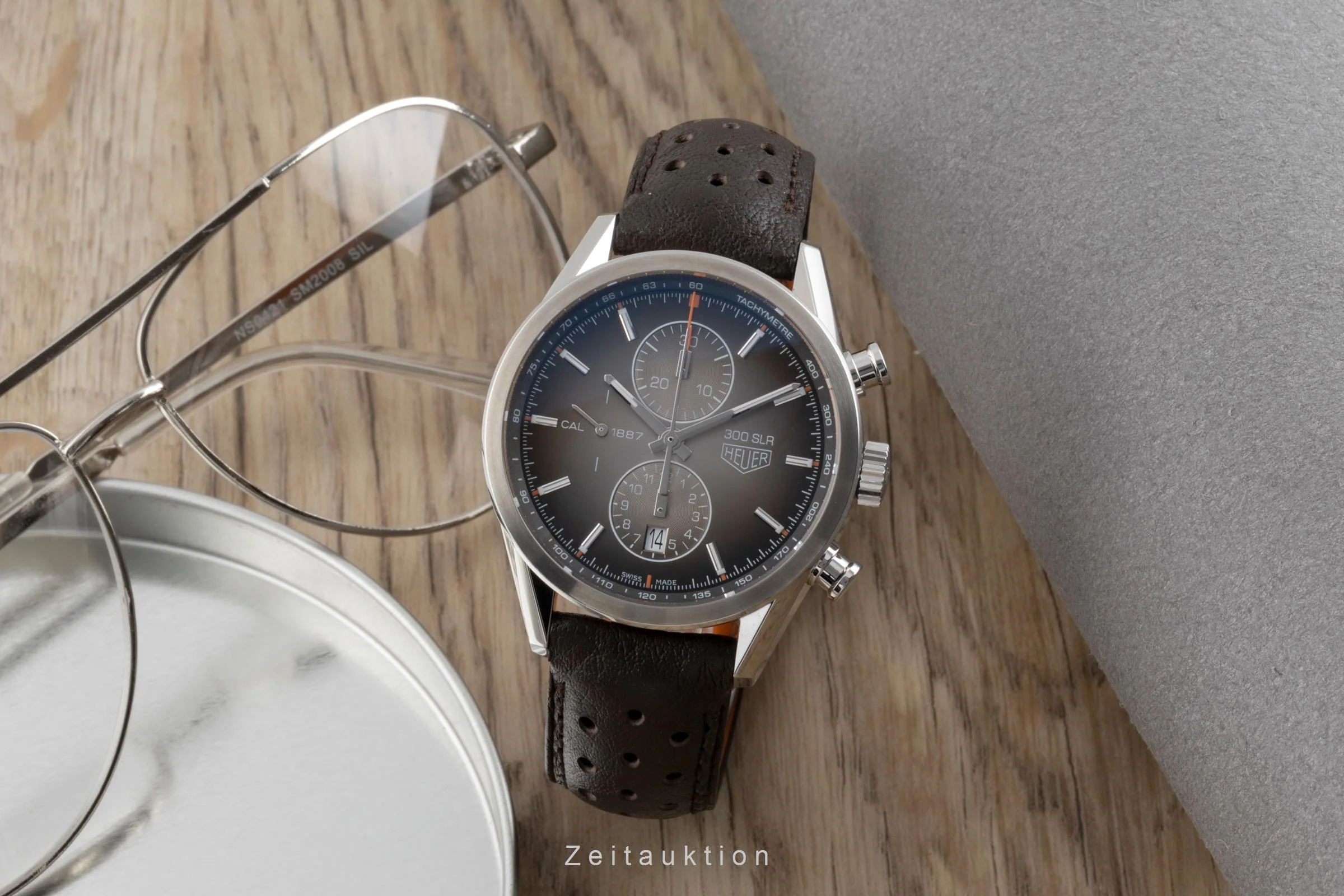 Tag Heuer Carrera chronograph steel automatic men's watch CAR2112.FC6267 Limited  [2503926] - Image 4