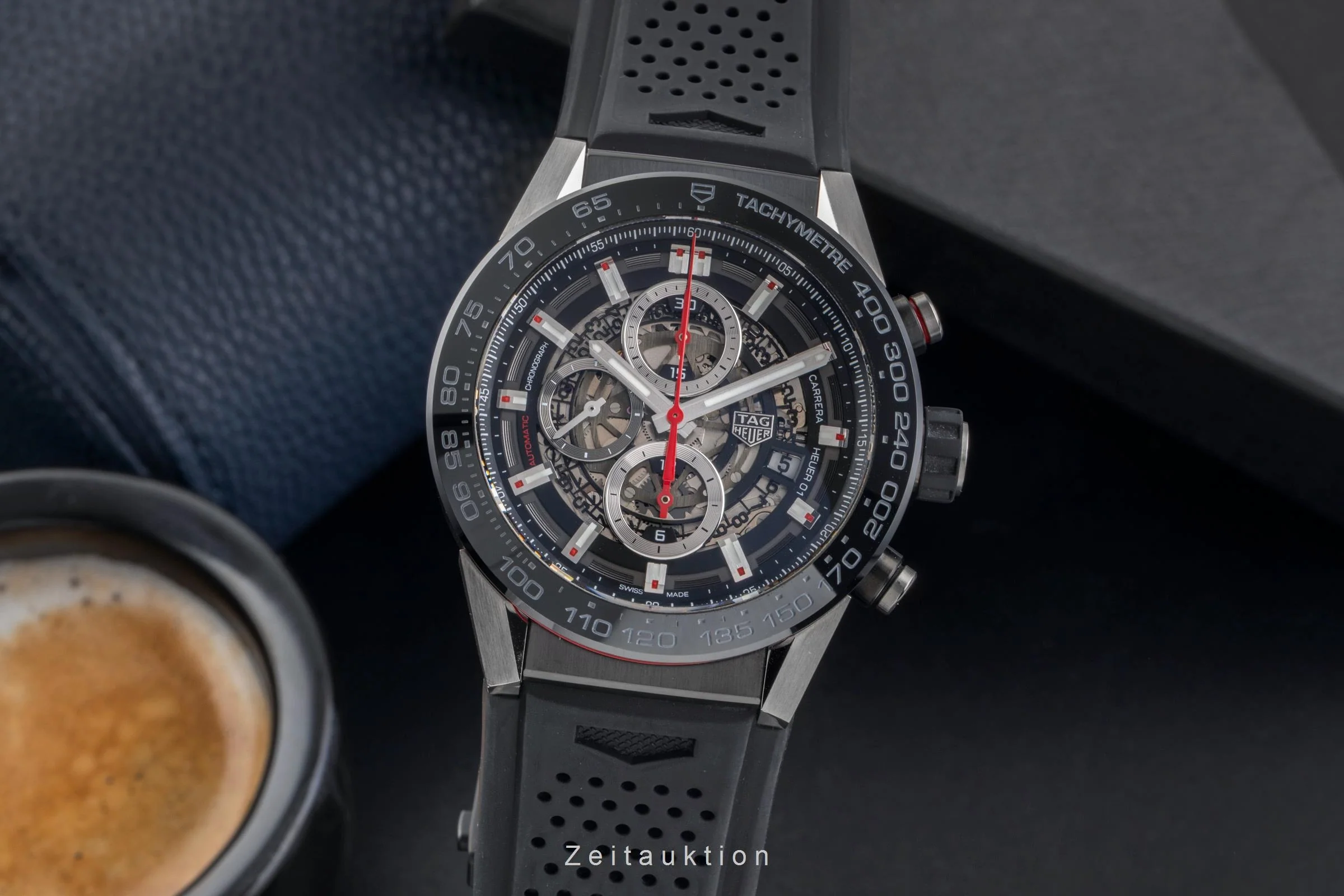 Tag Heuer Carrera chronograph steel automatic men's watch CAR2A1Z.FT6044	  [2503032] - Image 4