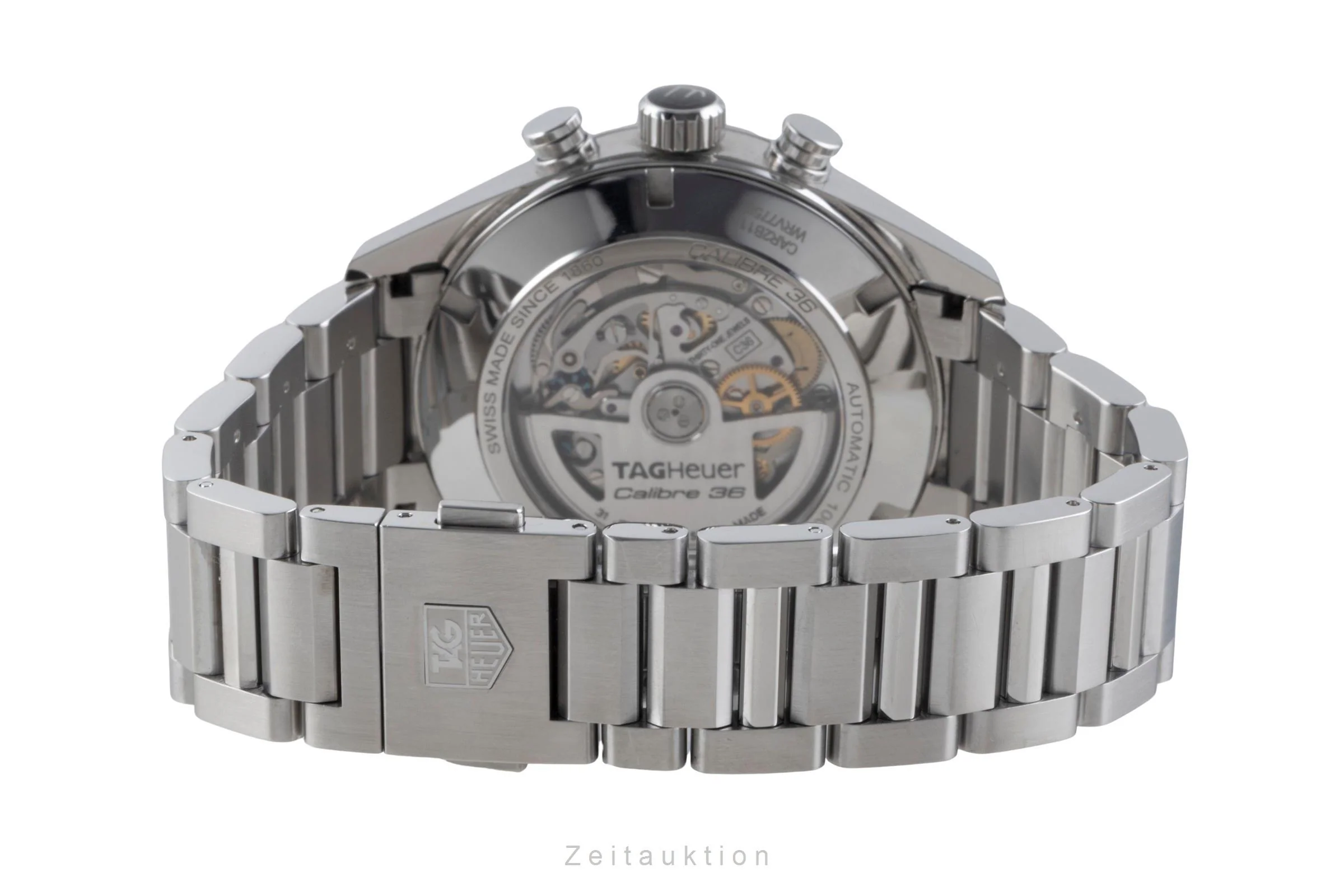 Tag Heuer Carrera chronograph steel automatic men's watch CAR2B11.BA0799  [2507102] - Image 14