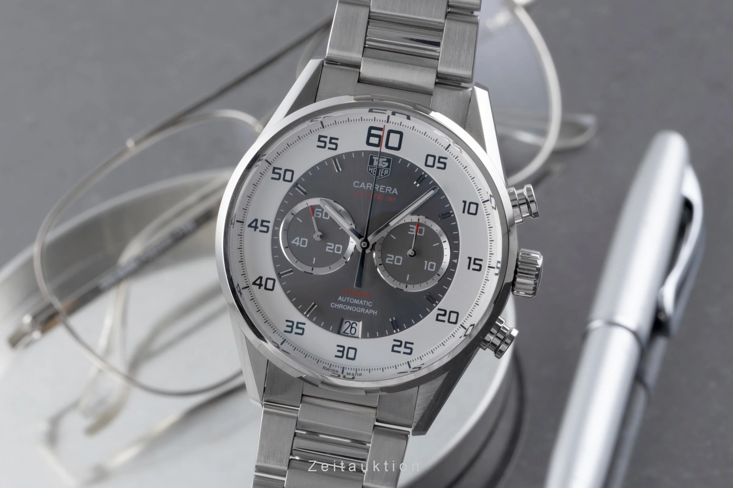 Tag Heuer Carrera chronograph steel automatic men's watch CAR2B11.BA0799  [2507102] - Image 2