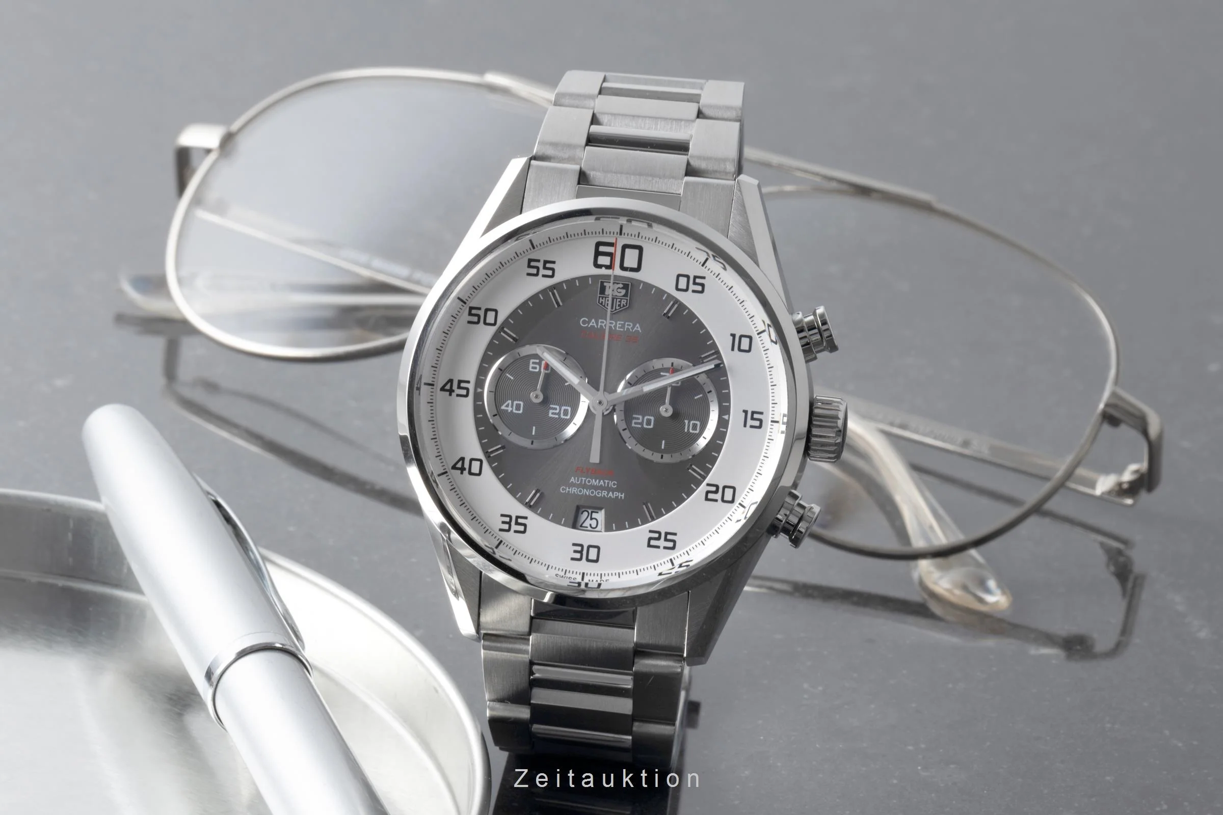 Tag Heuer Carrera chronograph steel automatic men's watch CAR2B11.BA0799  [2507102] - Image 4