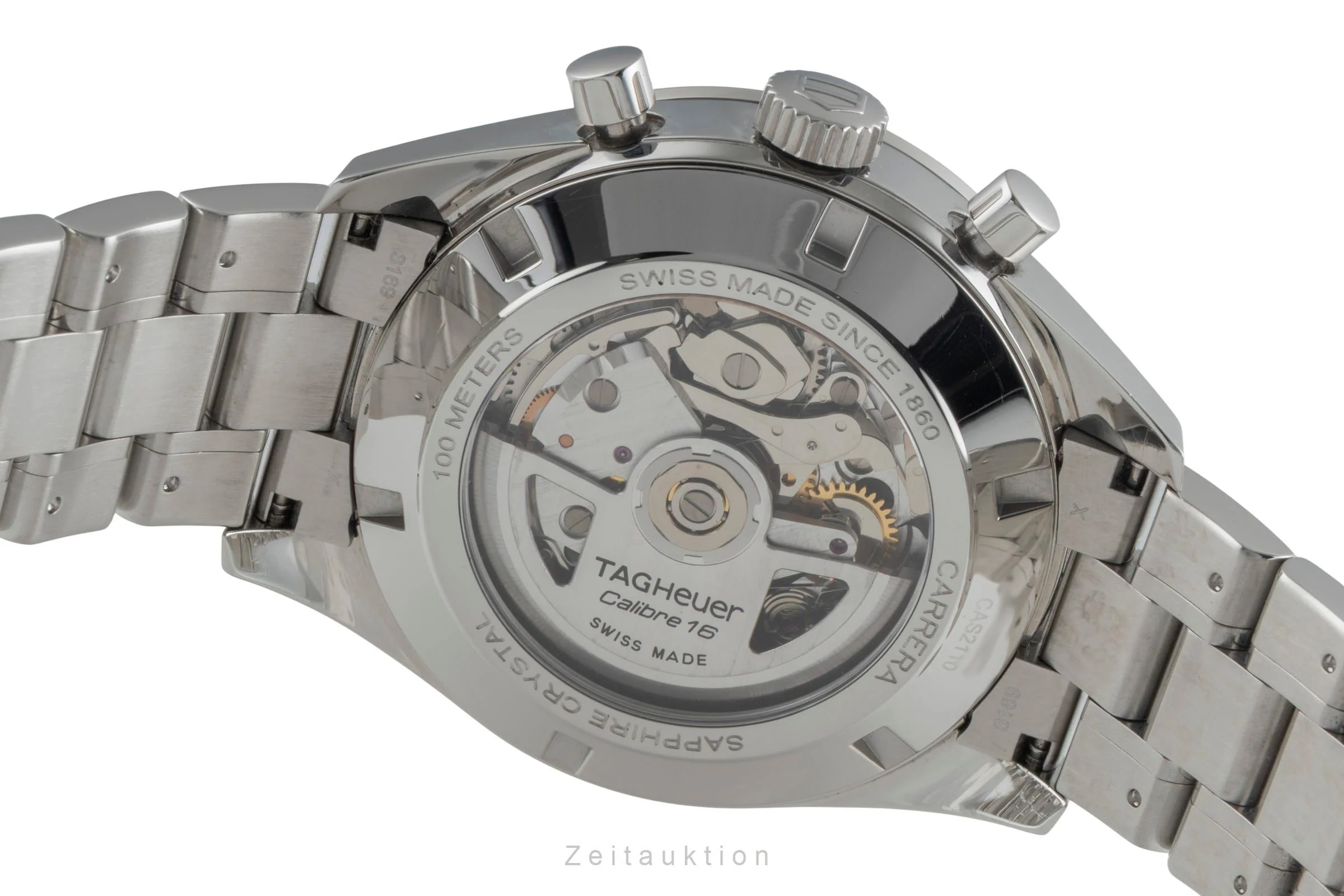 Tag Heuer Carrera chronograph steel automatic men's watch CAS2110.BA0730  [2505151] - Image 12