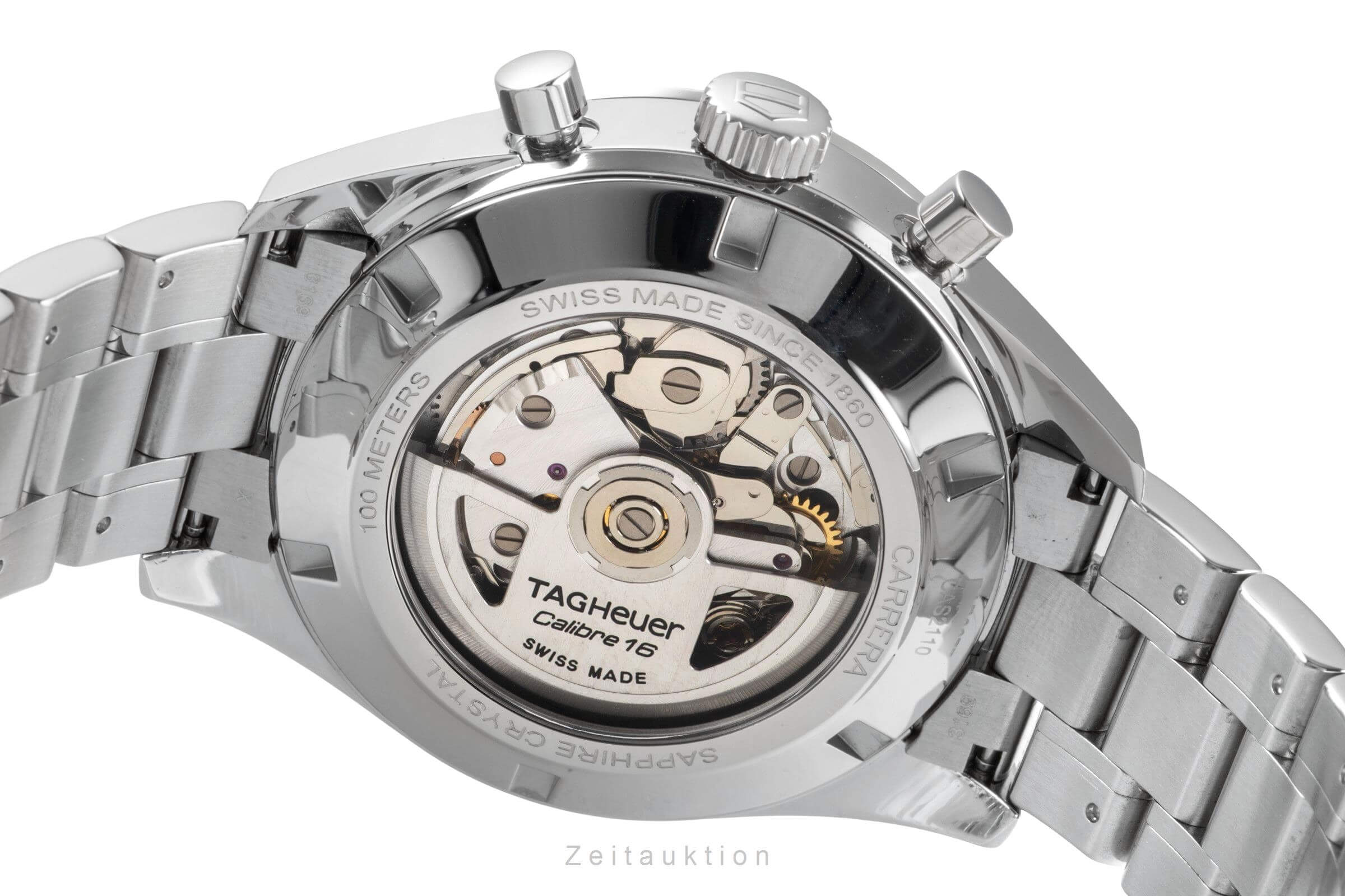 Tag Heuer Carrera chronograph steel automatic men's watch CAS2110.FC6266 LP: 4900EUR  [2501095] - Image 12