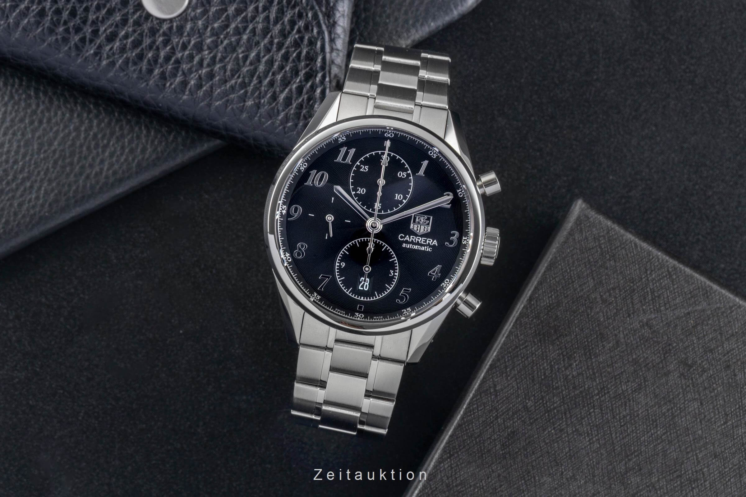Tag Heuer Carrera chronograph steel automatic men's watch CAS2110.FC6266 LP: 4900EUR  [2501095] - Image 4