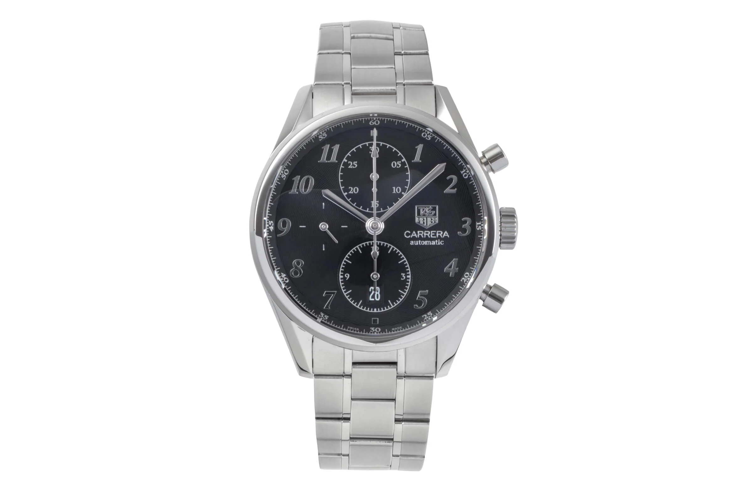 Tag Heuer Carrera chronograph steel automatic men's watch CAS2110.FC6266 LP: 4900EUR  [2501095] - Image 5