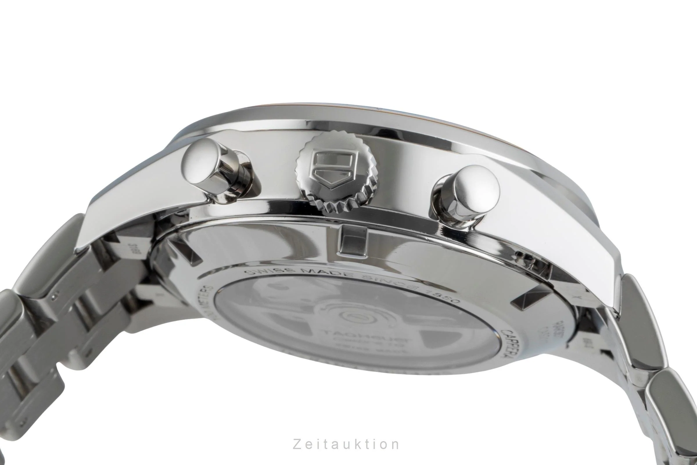 Tag Heuer Carrera chronograph steel automatic men's watch CAS2110.FC6266  [2507386] - Image 14
