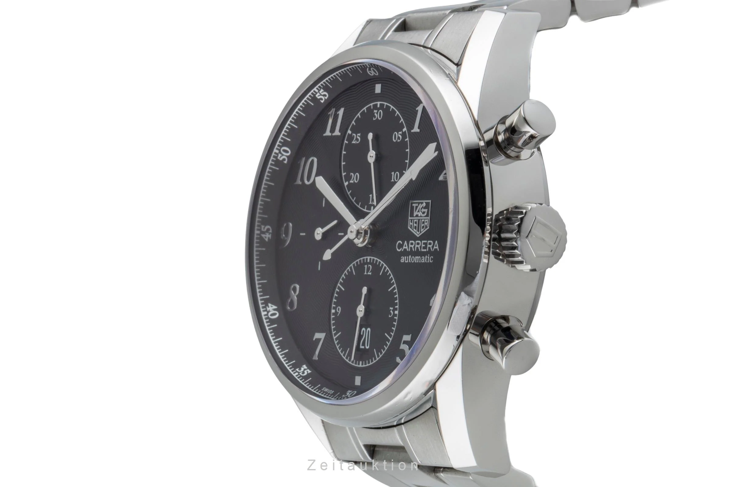 Tag Heuer Carrera chronograph steel automatic men's watch CAS2110.FC6266  [2507386] - Image 7