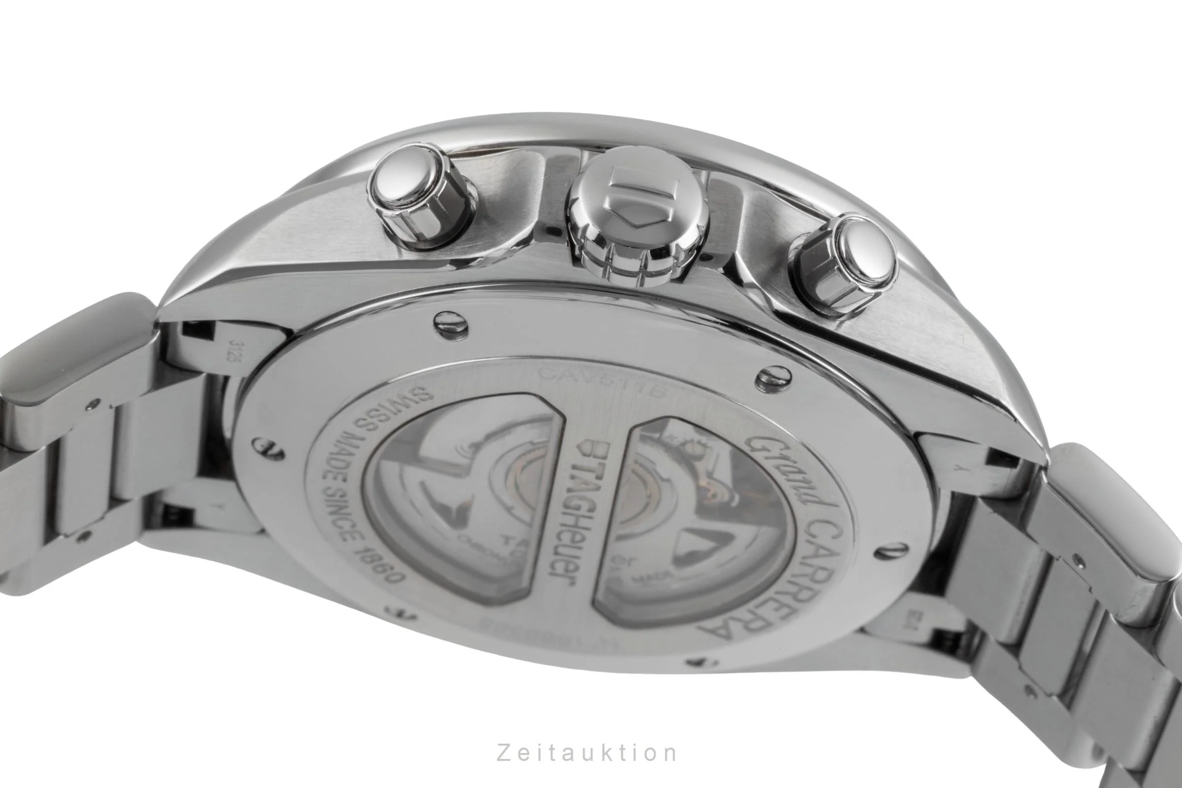 Tag Heuer Carrera chronograph steel automatic men's watch CAV511B  [2505600] - Image 11