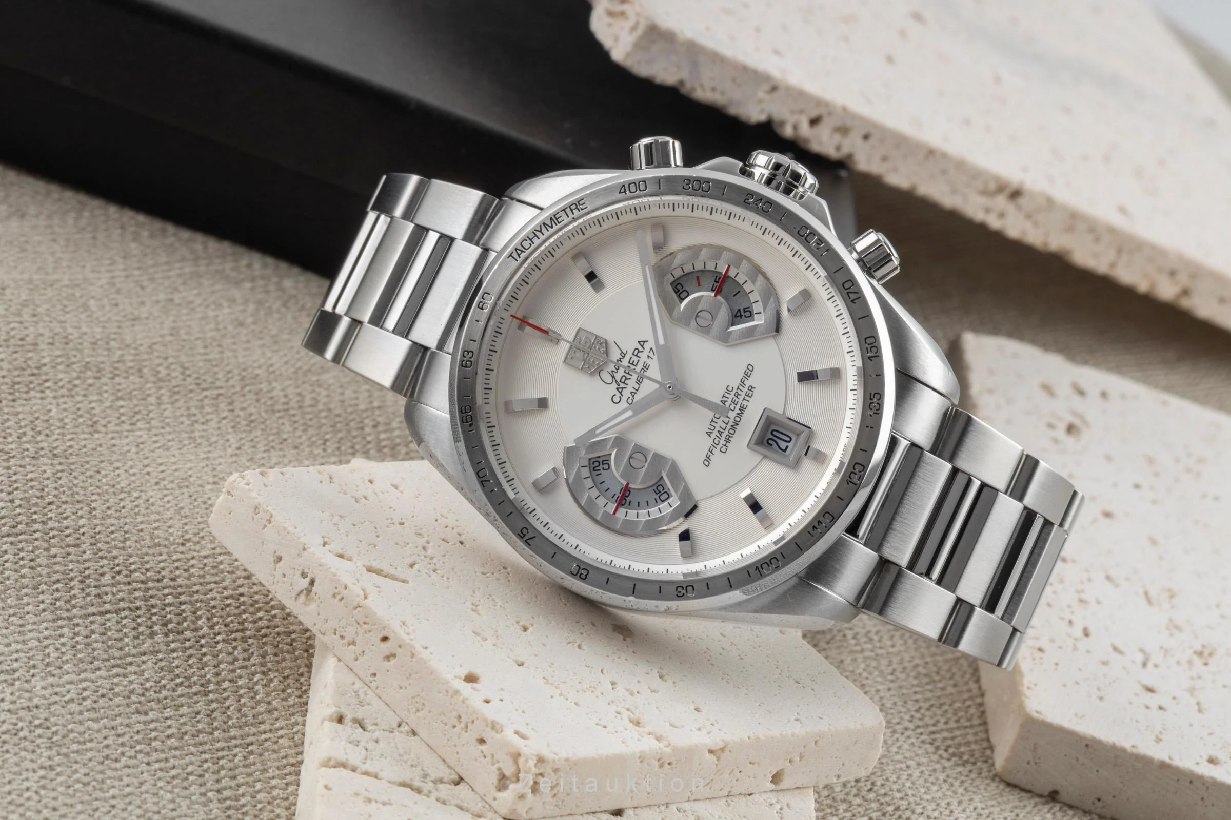 Tag Heuer Carrera chronograph steel automatic men's watch CAV511B  [2505600] - Image 3