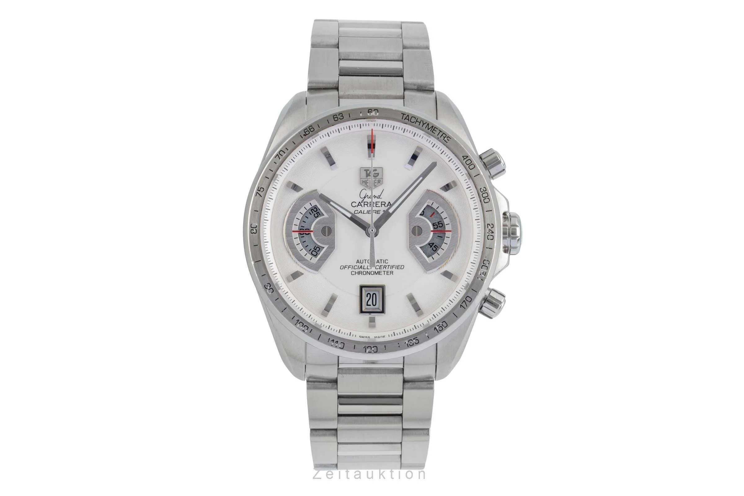 Tag Heuer Carrera chronograph steel automatic men's watch CAV511B  [2505600] - Image 5