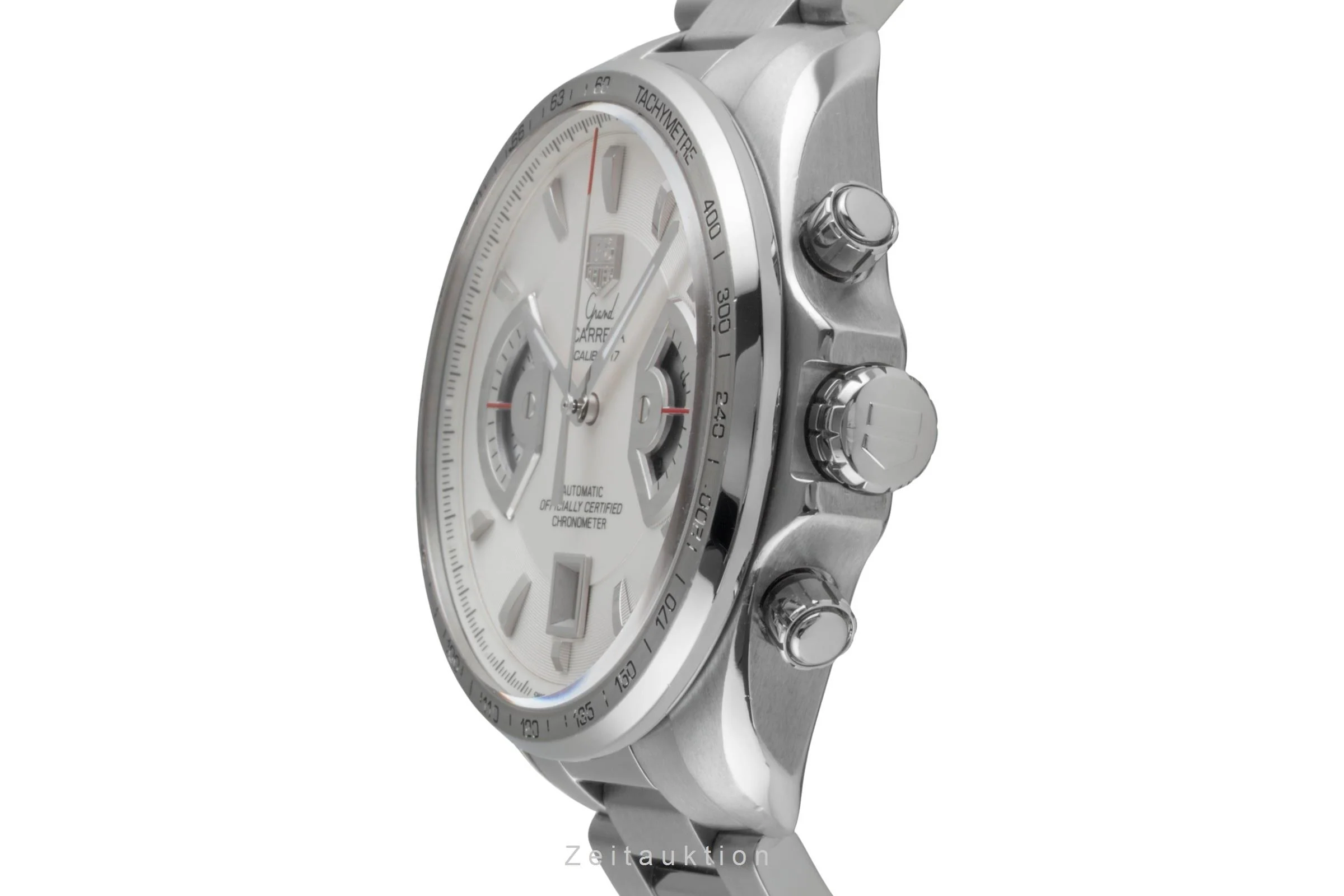 Tag Heuer Carrera chronograph steel automatic men's watch CAV511B  [2505600] - Image 7