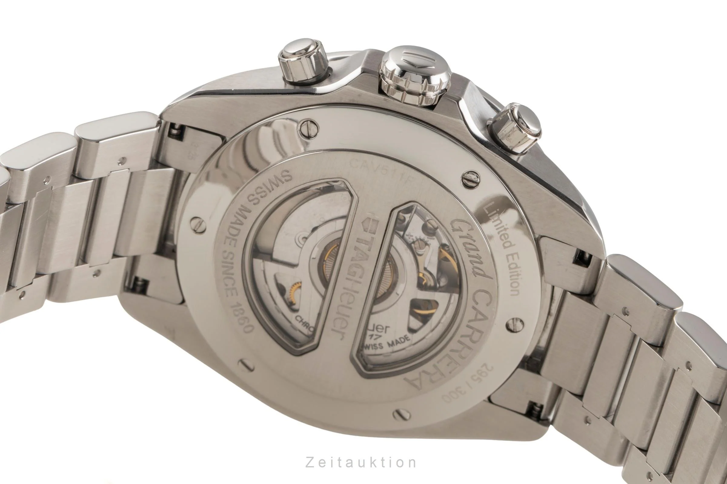 Tag Heuer Carrera chronograph steel automatic men's watch CAV511F.BA092 Limited  [2503852] - Image 12