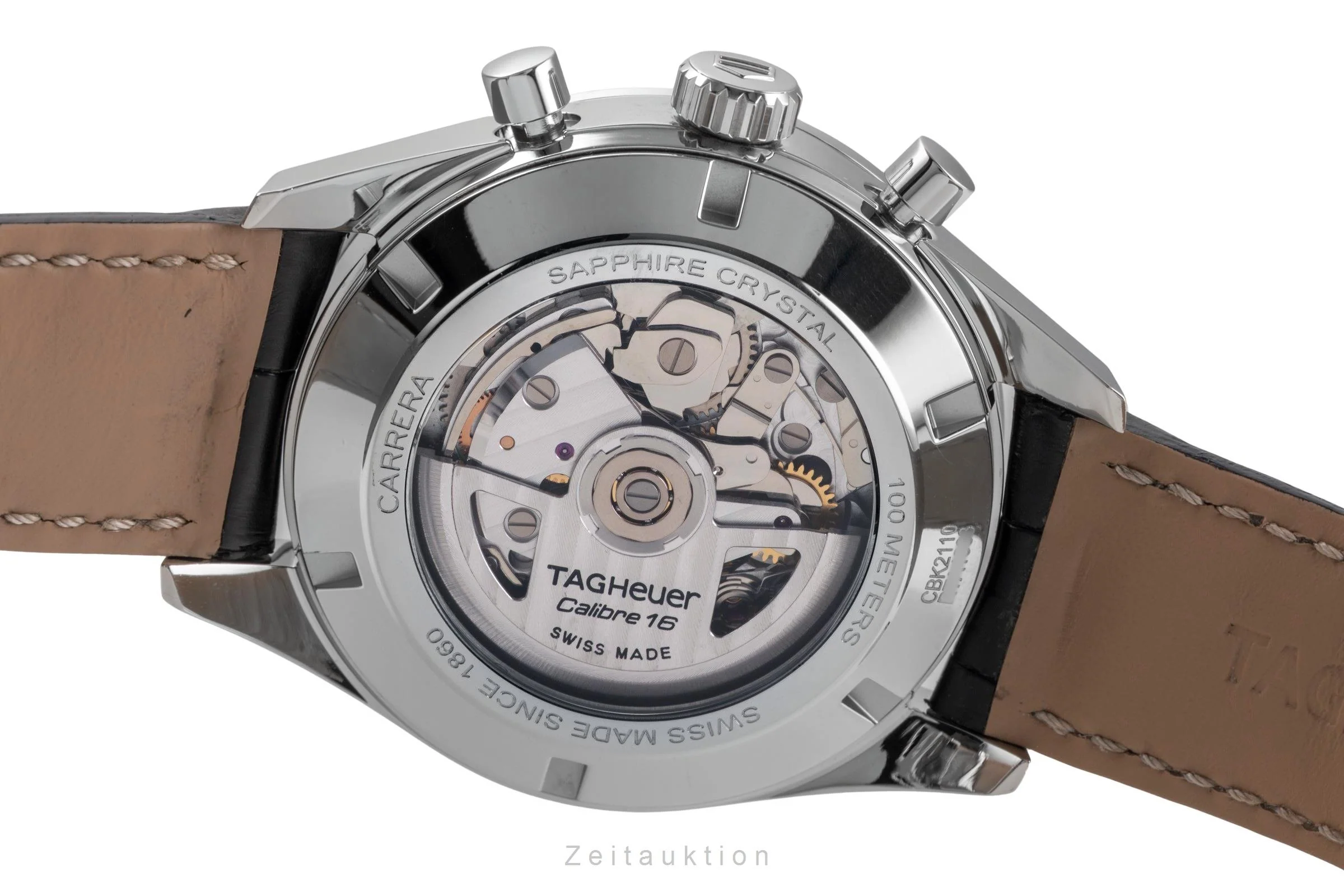 Tag Heuer Carrera chronograph steel automatic men's watch CBK2110  [2504994] - Image 12