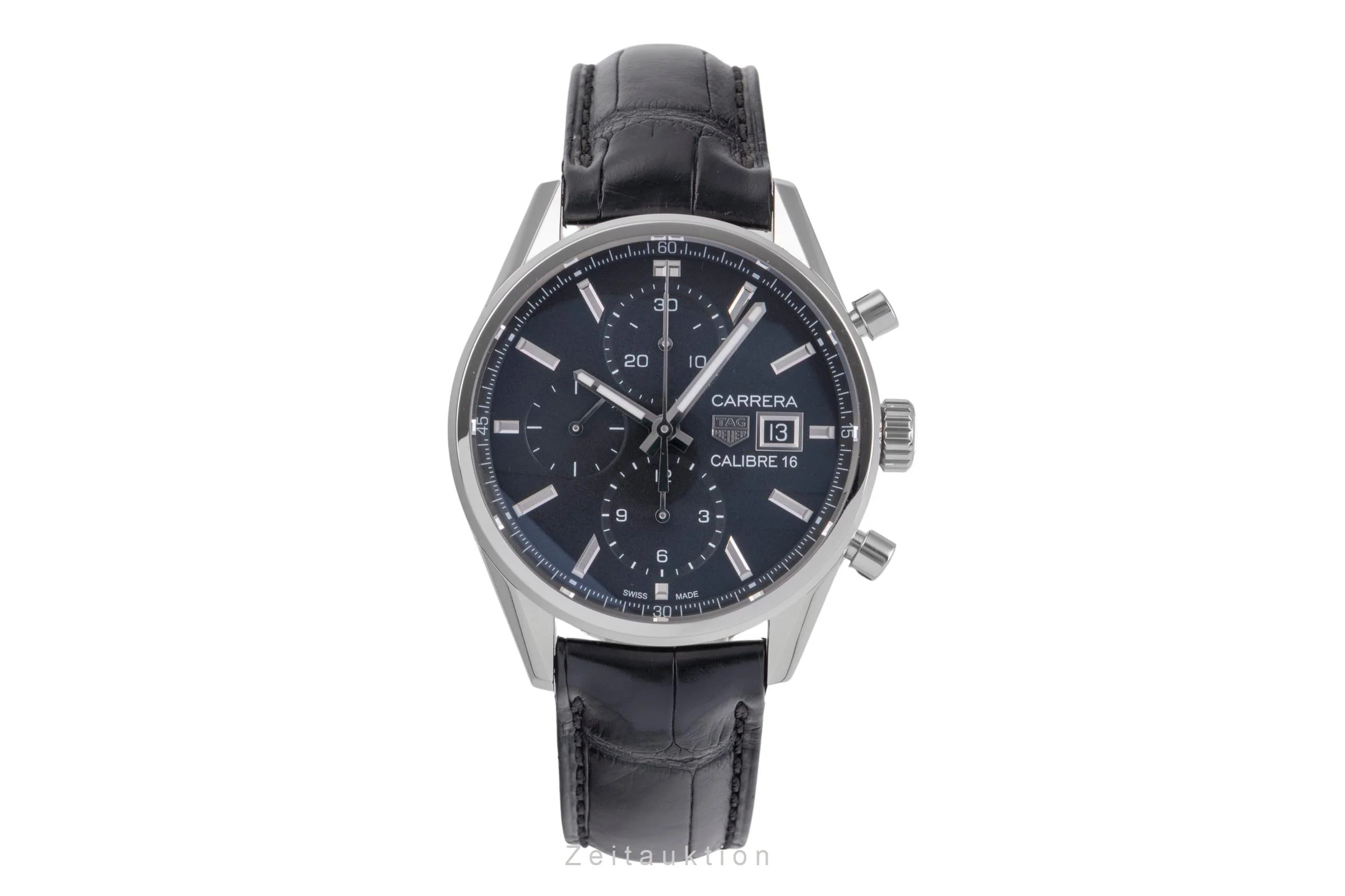 Tag Heuer Carrera chronograph steel automatic men's watch CBK2110  [2504994] - Image 5