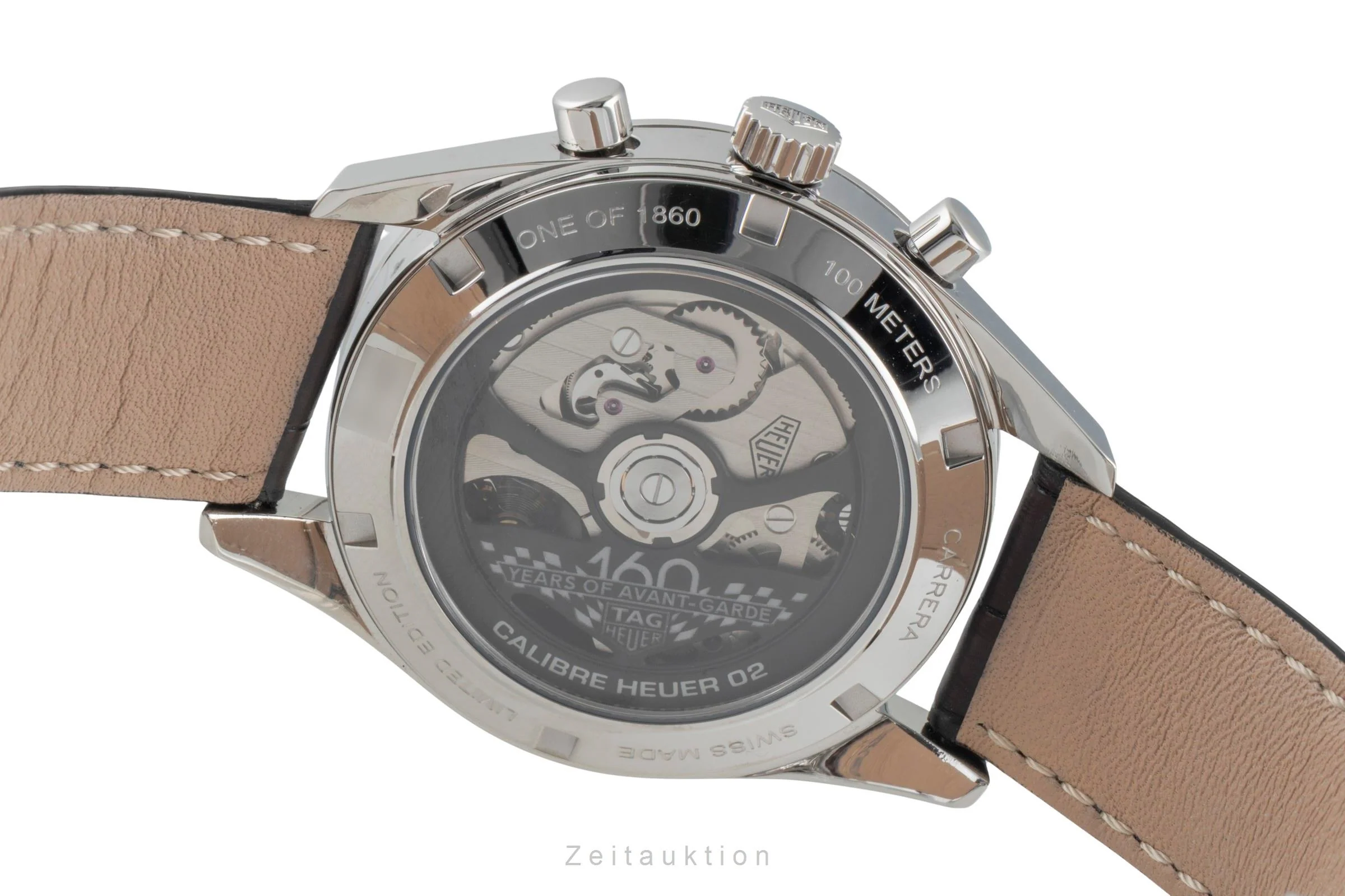 Tag Heuer Carrera chronograph steel automatic men's watch CBK221B Limited  [2505451] - Image 12