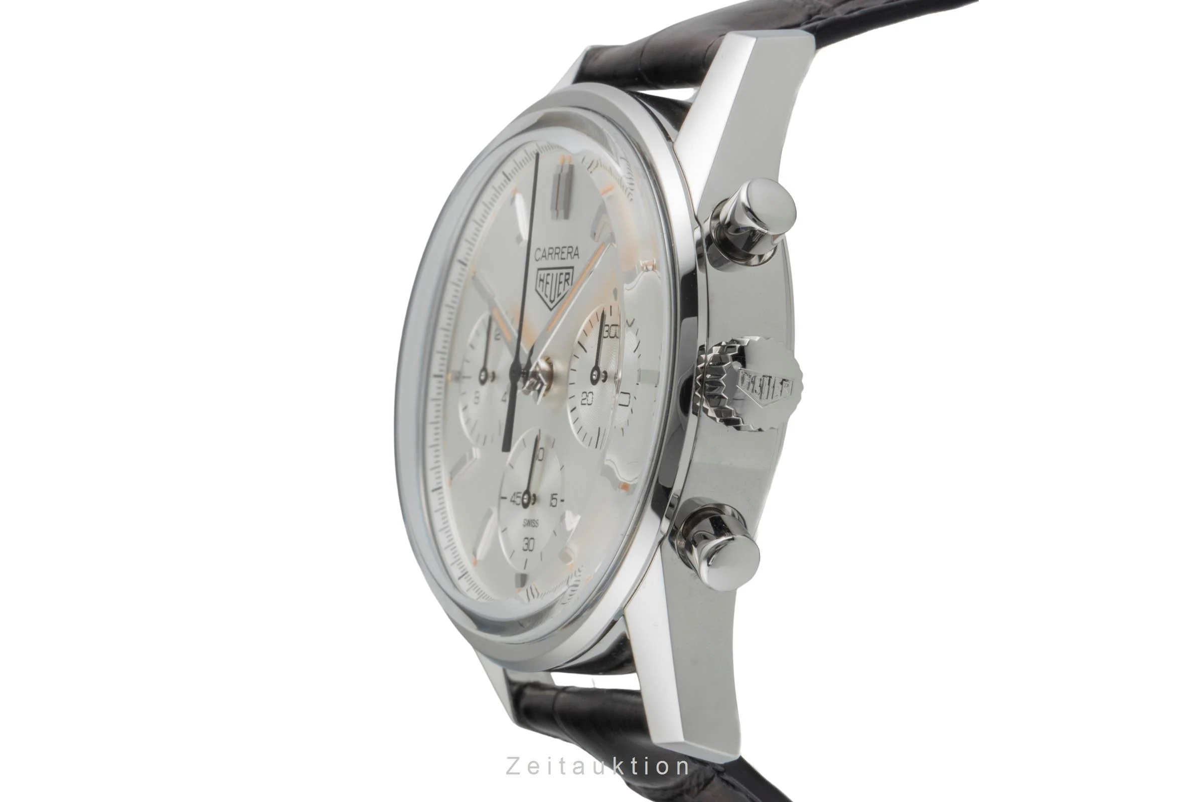 Tag Heuer Carrera chronograph steel automatic men's watch CBK221B Limited  [2505451] - Image 7