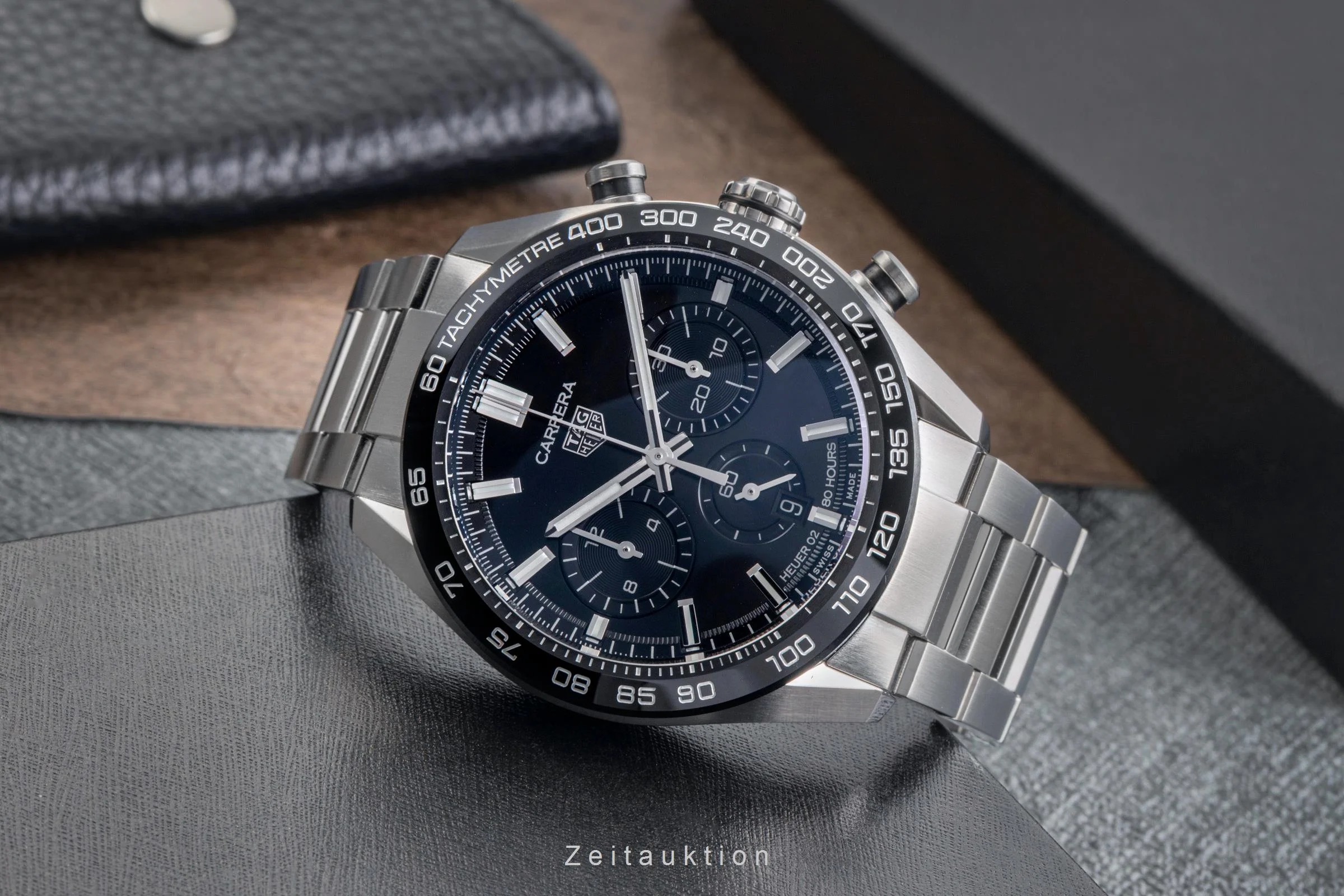 Tag Heuer Carrera chronograph steel automatic men's watch CBN2A1B.BA0643 LP: 6450EUR  [2503349] - Image 3