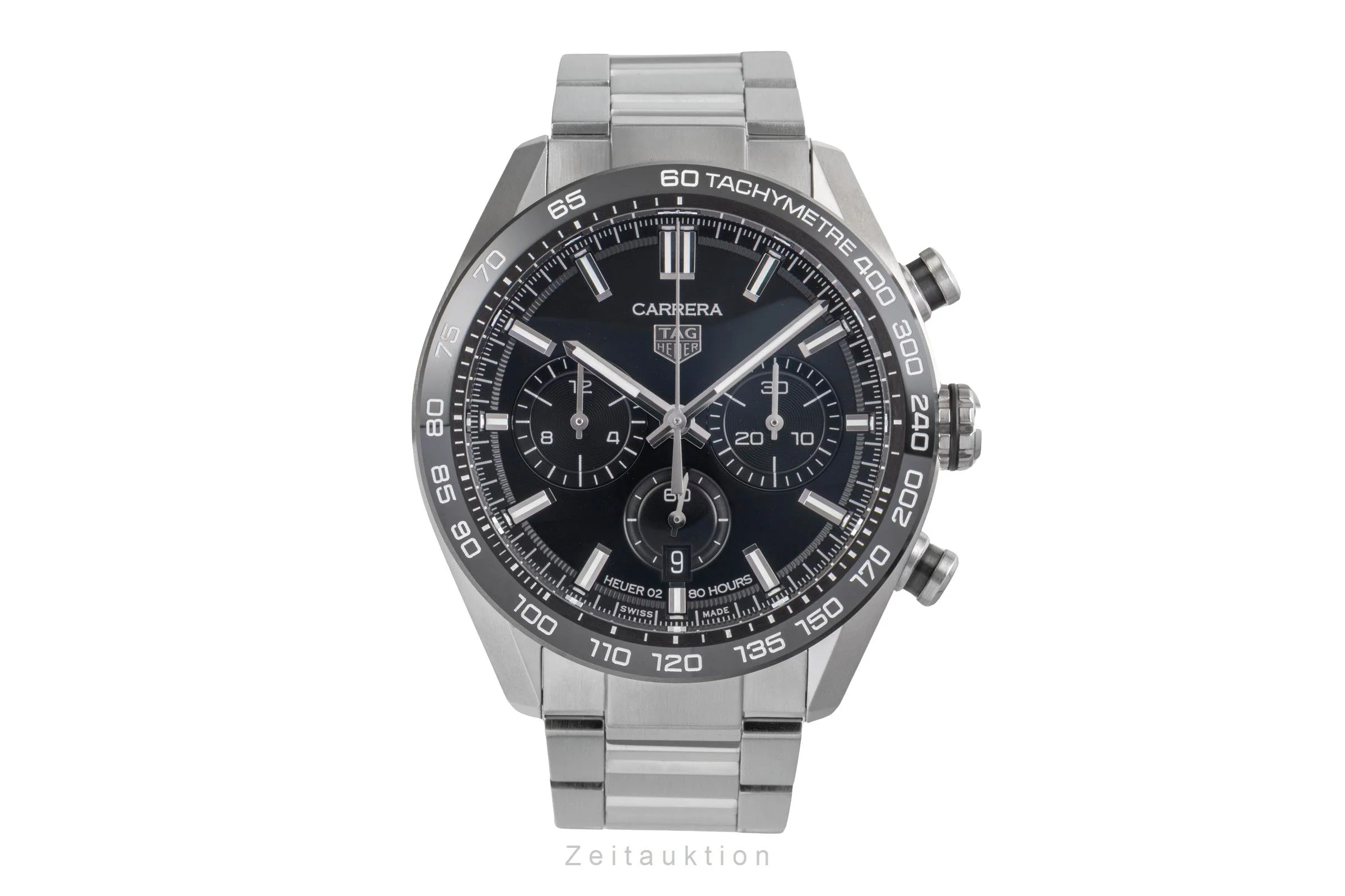 Tag Heuer Carrera chronograph steel automatic men's watch CBN2A1B.BA0643 LP: 6450EUR  [2503349] - Image 5
