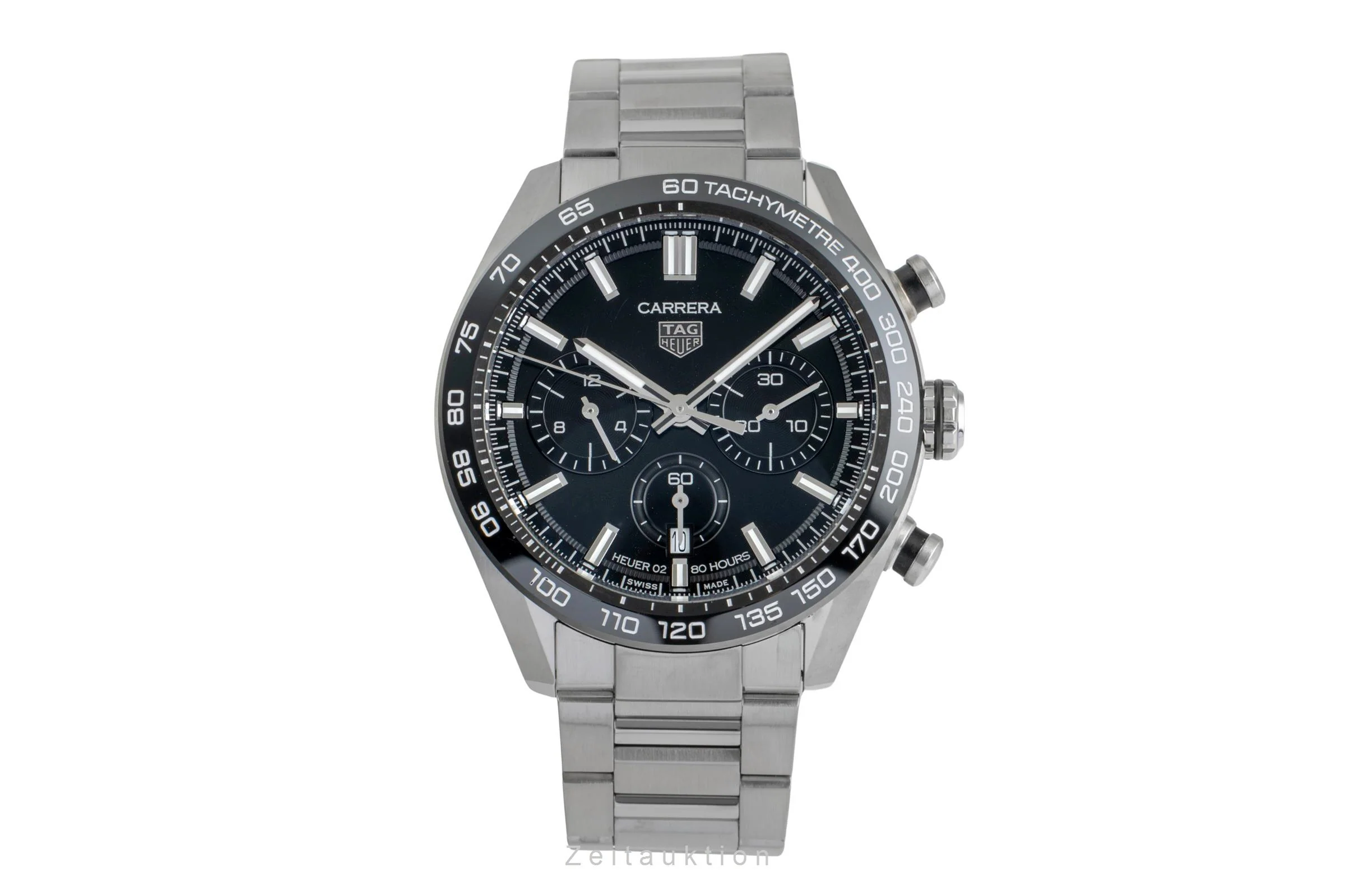 Tag Heuer Carrera chronograph steel automatic men's watch CBN2A1B.BA0643 LP: 6950EUR  [2503929] - Image 5