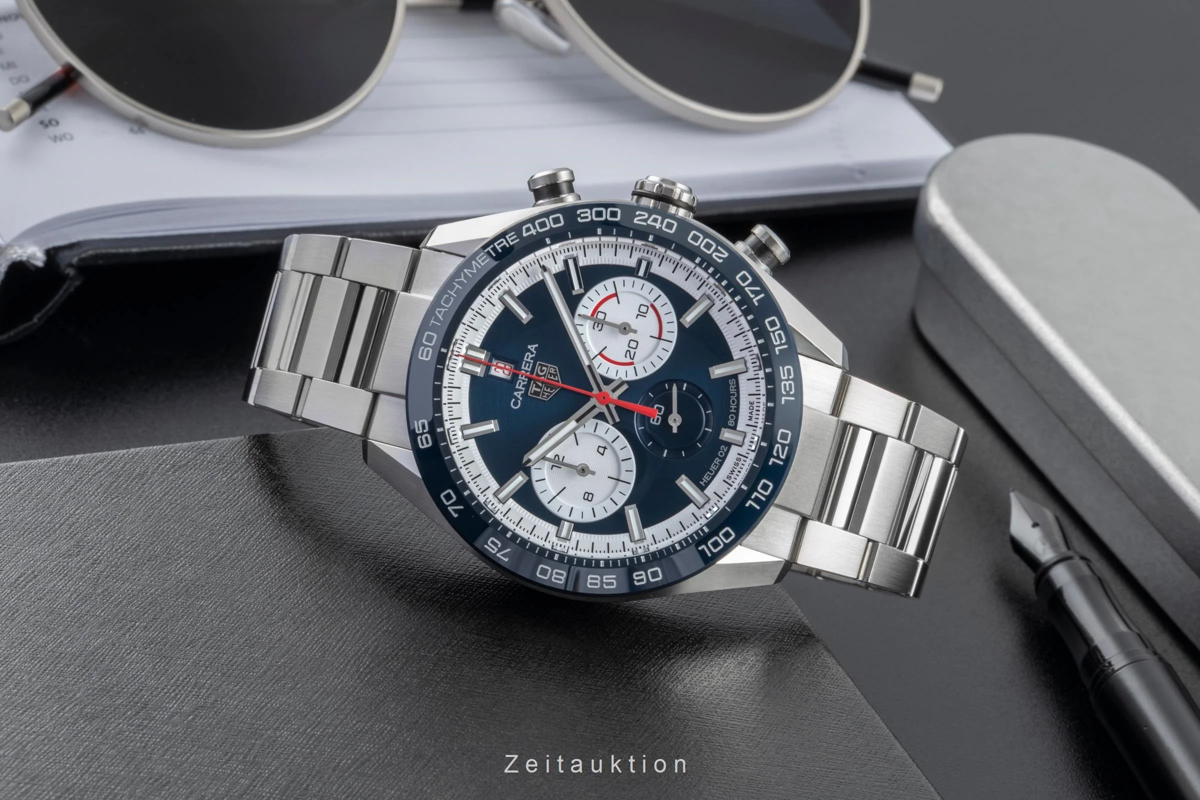 Tag Heuer Carrera chronograph steel automatic men's watch CBN2A1E.BA0643 Limited  [2506551] - Image 3