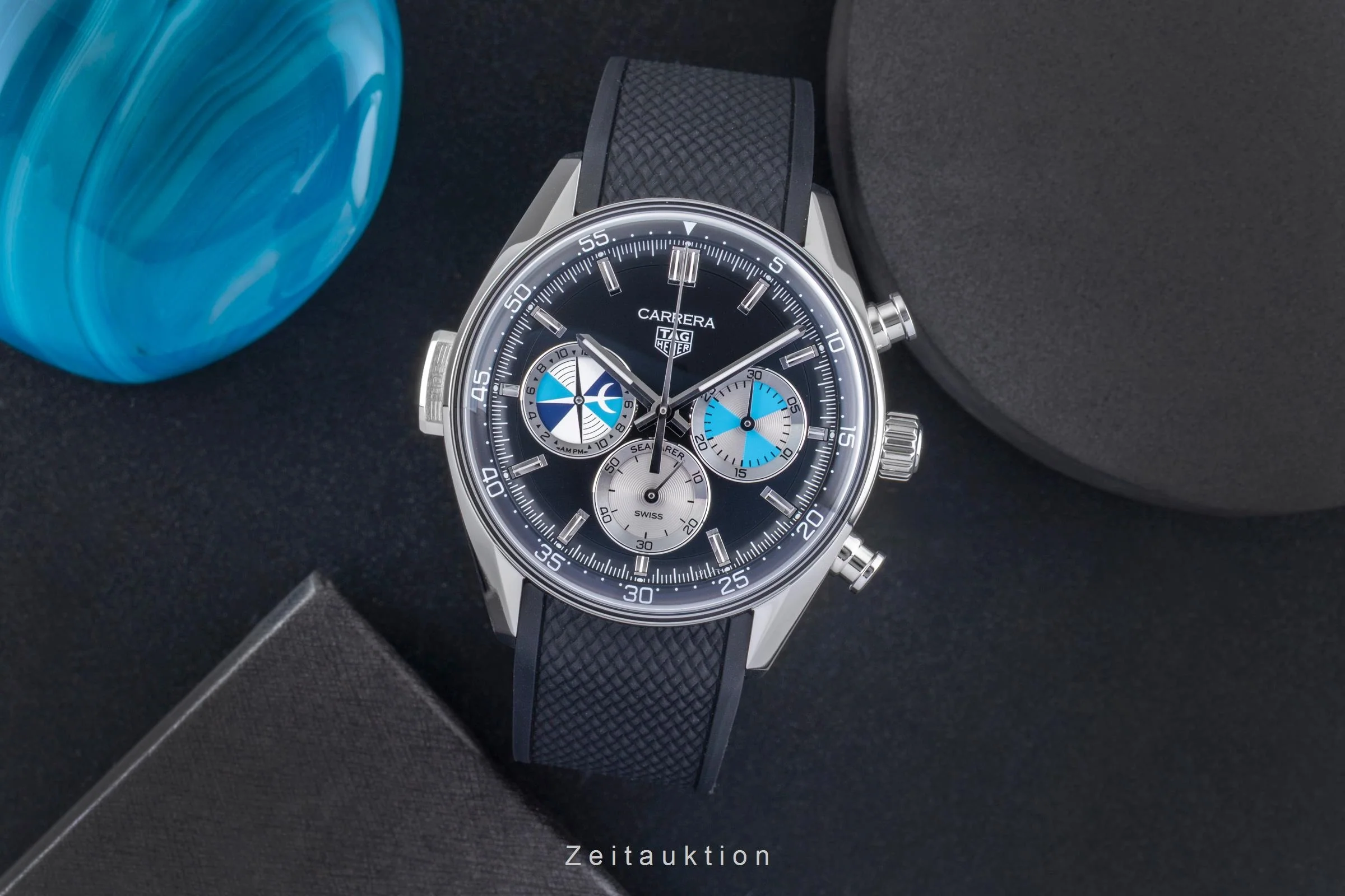 Tag Heuer Carrera chronograph steel automatic men's watch CBS2014.FT6293 LP: 8400EUR Limited  [2506433] - Image 4