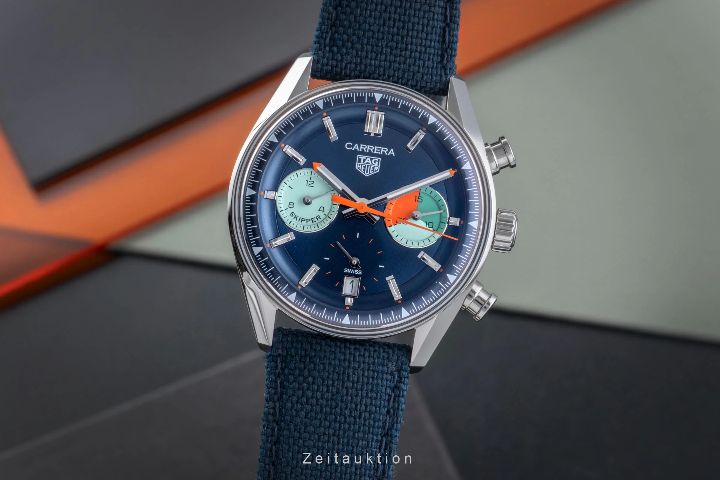 Tag Heuer Carrera chronograph steel automatic men's watch CBS2213.FN6002 LP: 7150EUR  [2506409] - Image 2