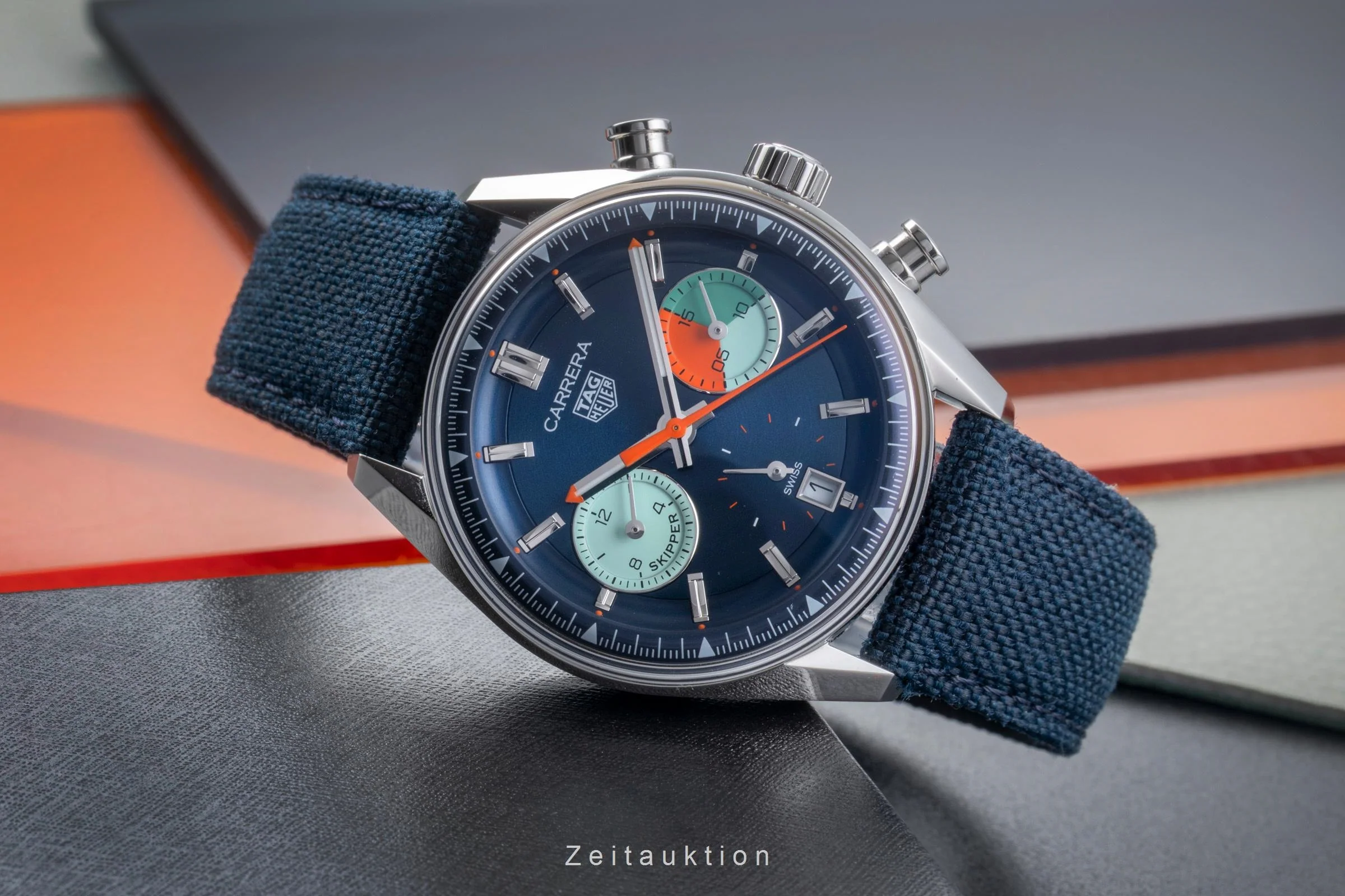 Tag Heuer Carrera chronograph steel automatic men's watch CBS2213.FN6002 LP: 7150EUR  [2506409] - Image 3