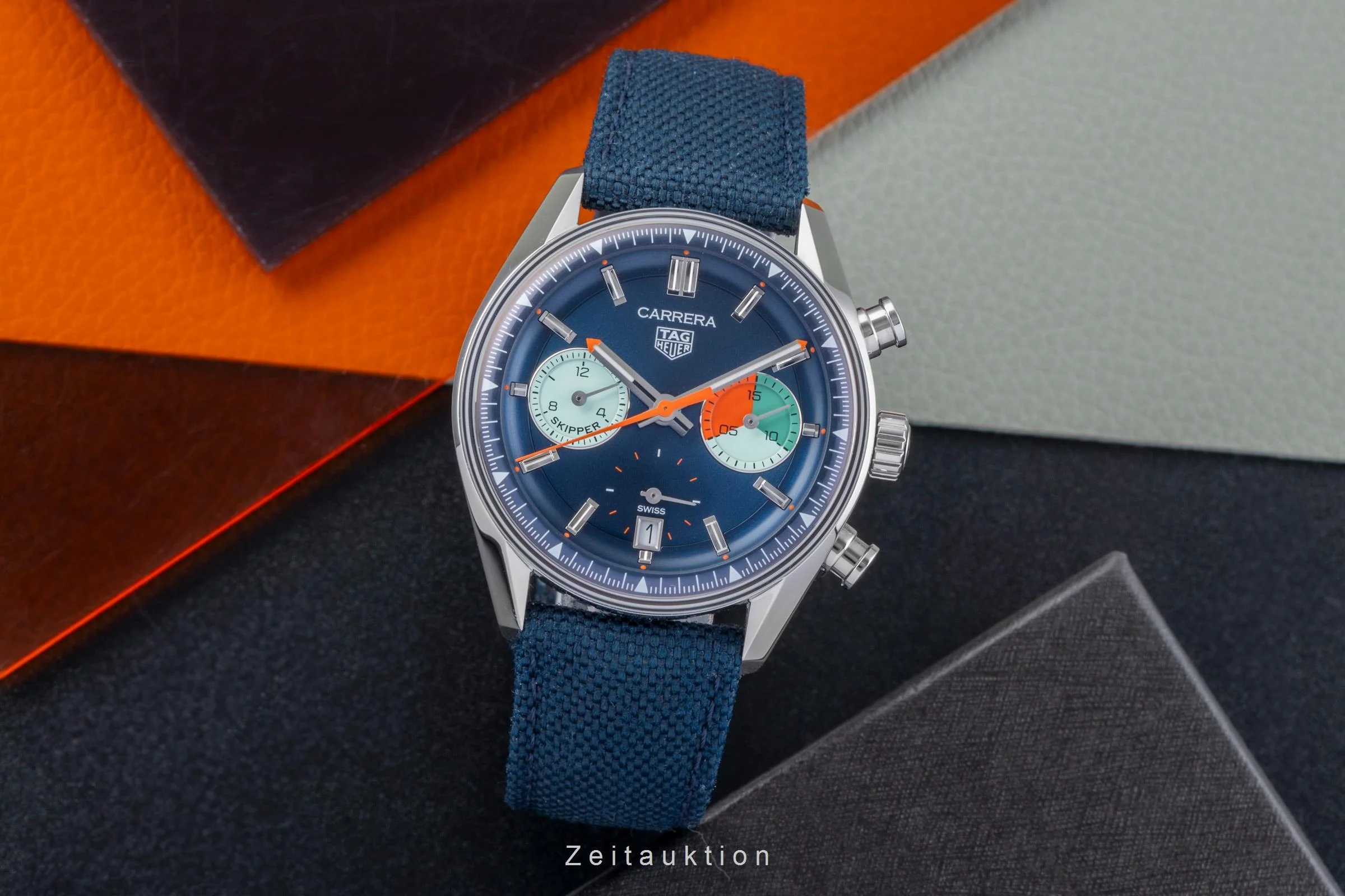 Tag Heuer Carrera chronograph steel automatic men's watch CBS2213.FN6002 LP: 7150EUR  [2506409] - Image 4