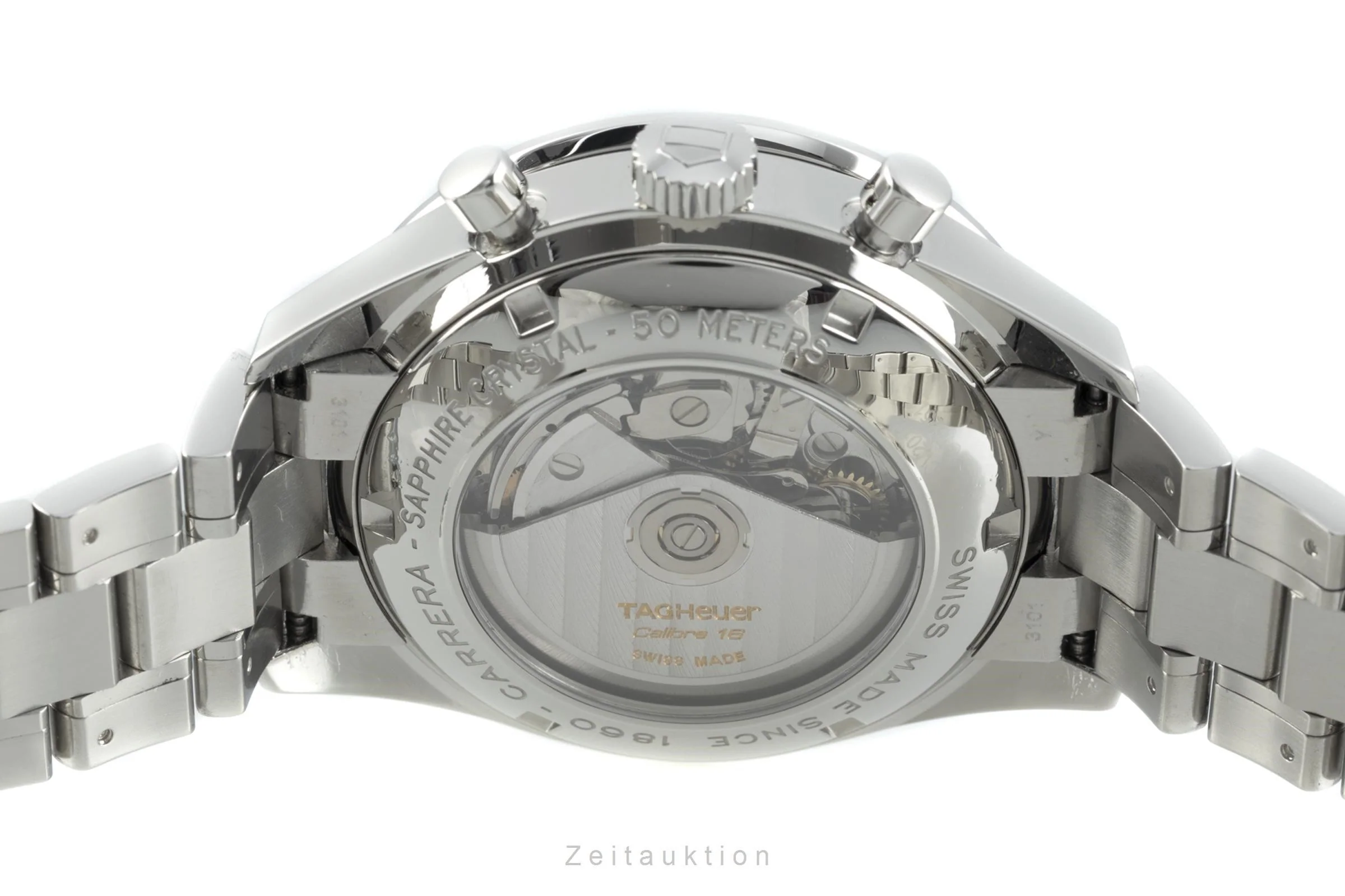 Tag Heuer Carrera chronograph steel automatic men's watch CV2010 LP: 4200EUR  [2110829] - Image 10