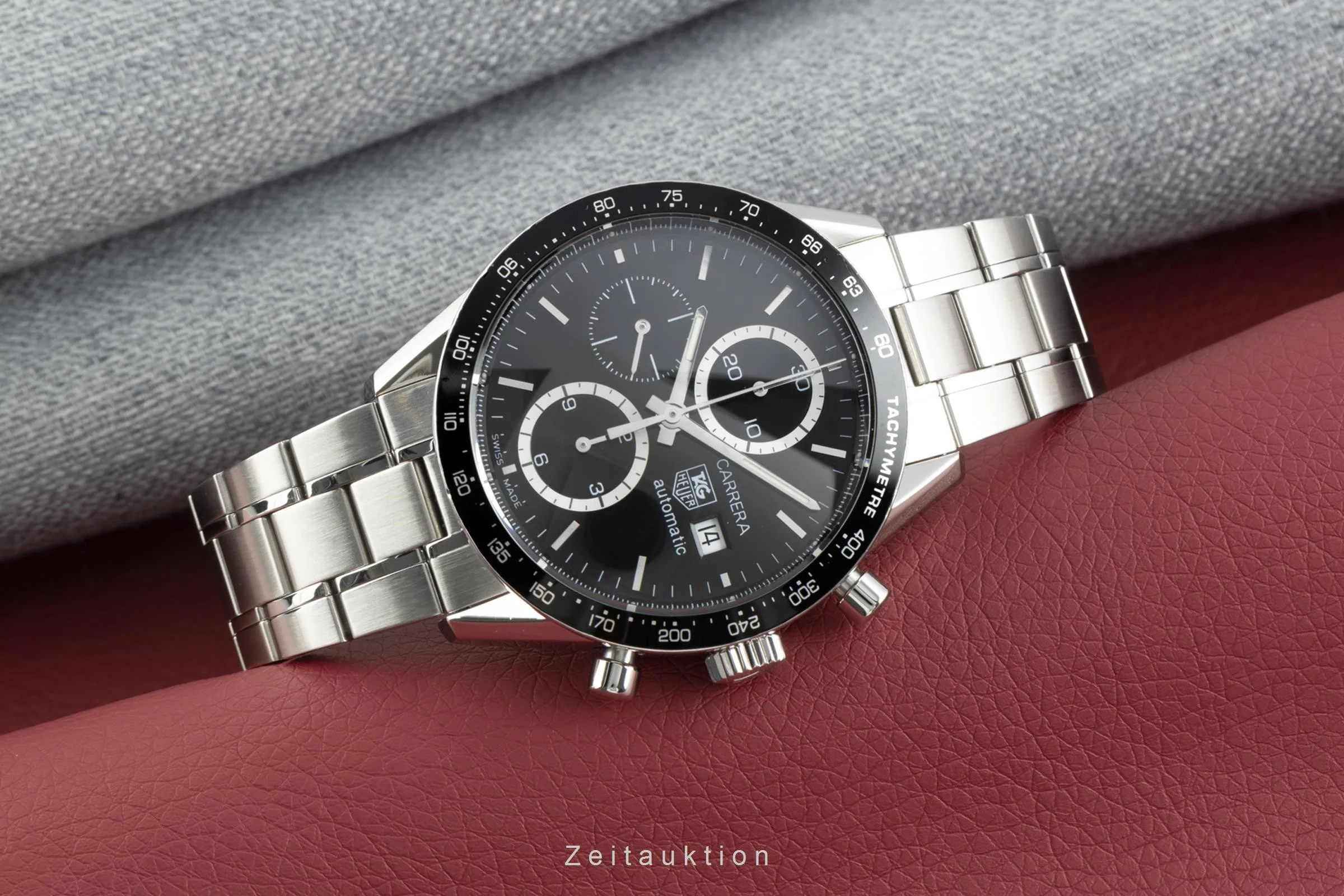 Tag Heuer Carrera chronograph steel automatic men's watch CV2010 LP: 4200EUR  [2110829] - Image 2