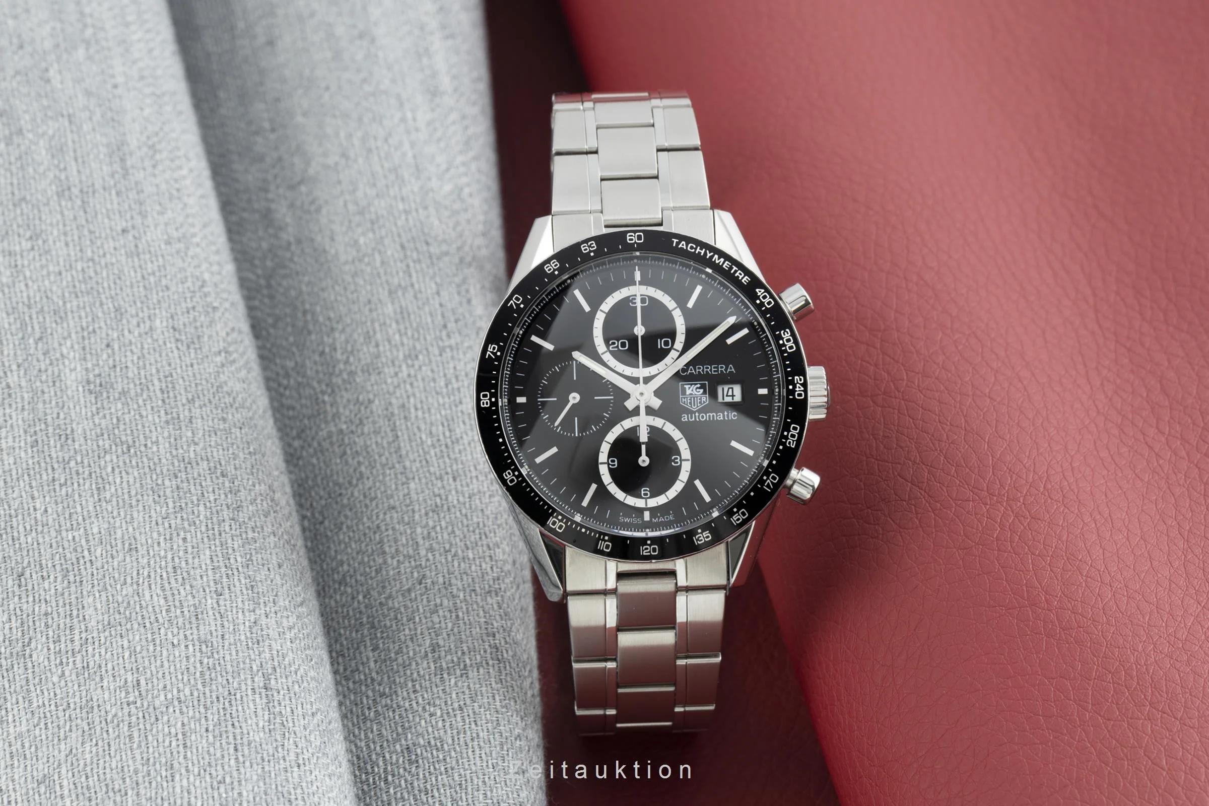 Tag Heuer Carrera chronograph steel automatic men's watch CV2010 LP: 4200EUR  [2110829] - Image 3