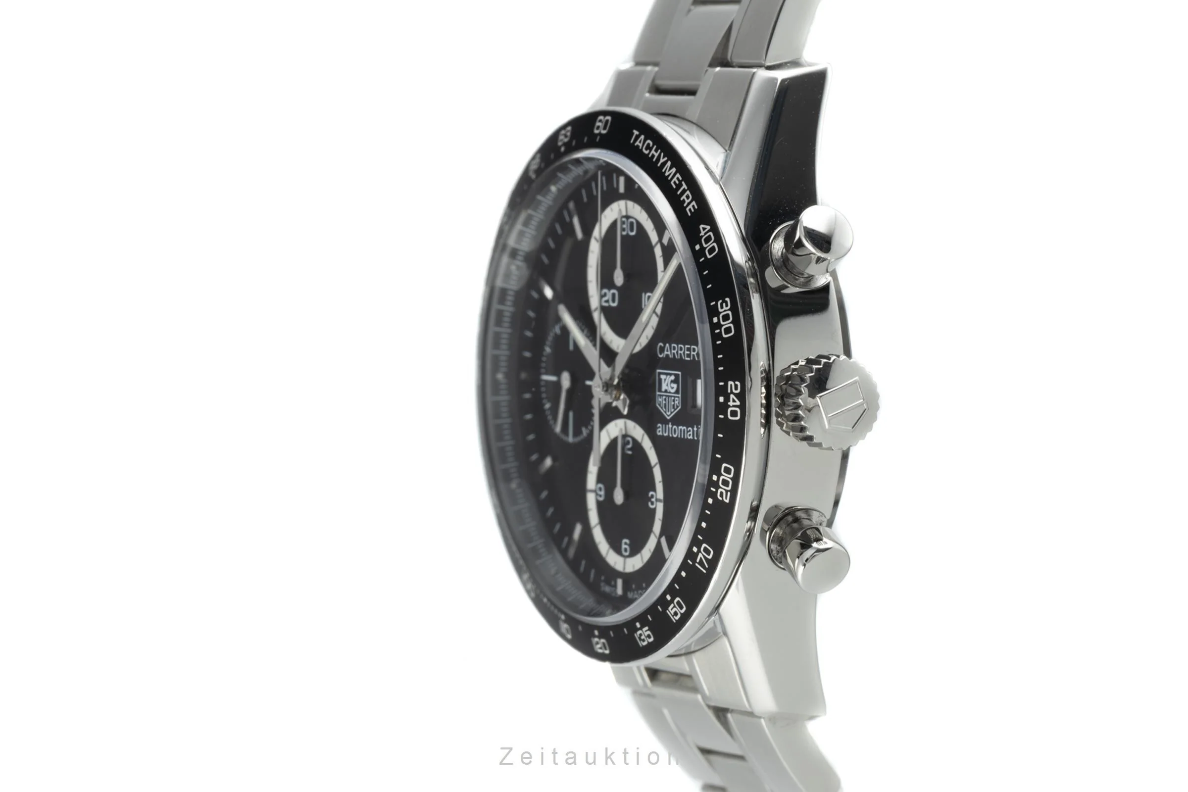 Tag Heuer Carrera chronograph steel automatic men's watch CV2010 LP: 4200EUR  [2110829] - Image 6