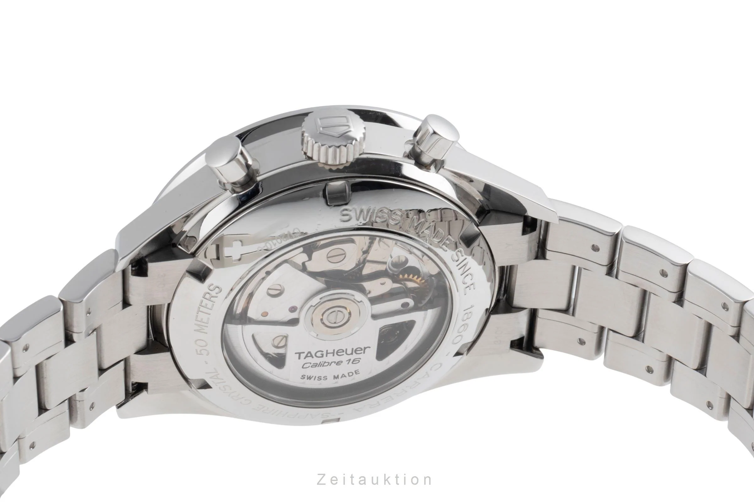Tag Heuer Carrera chronograph steel automatic men's watch CV2010.BA0788  [2504391] - Image 12