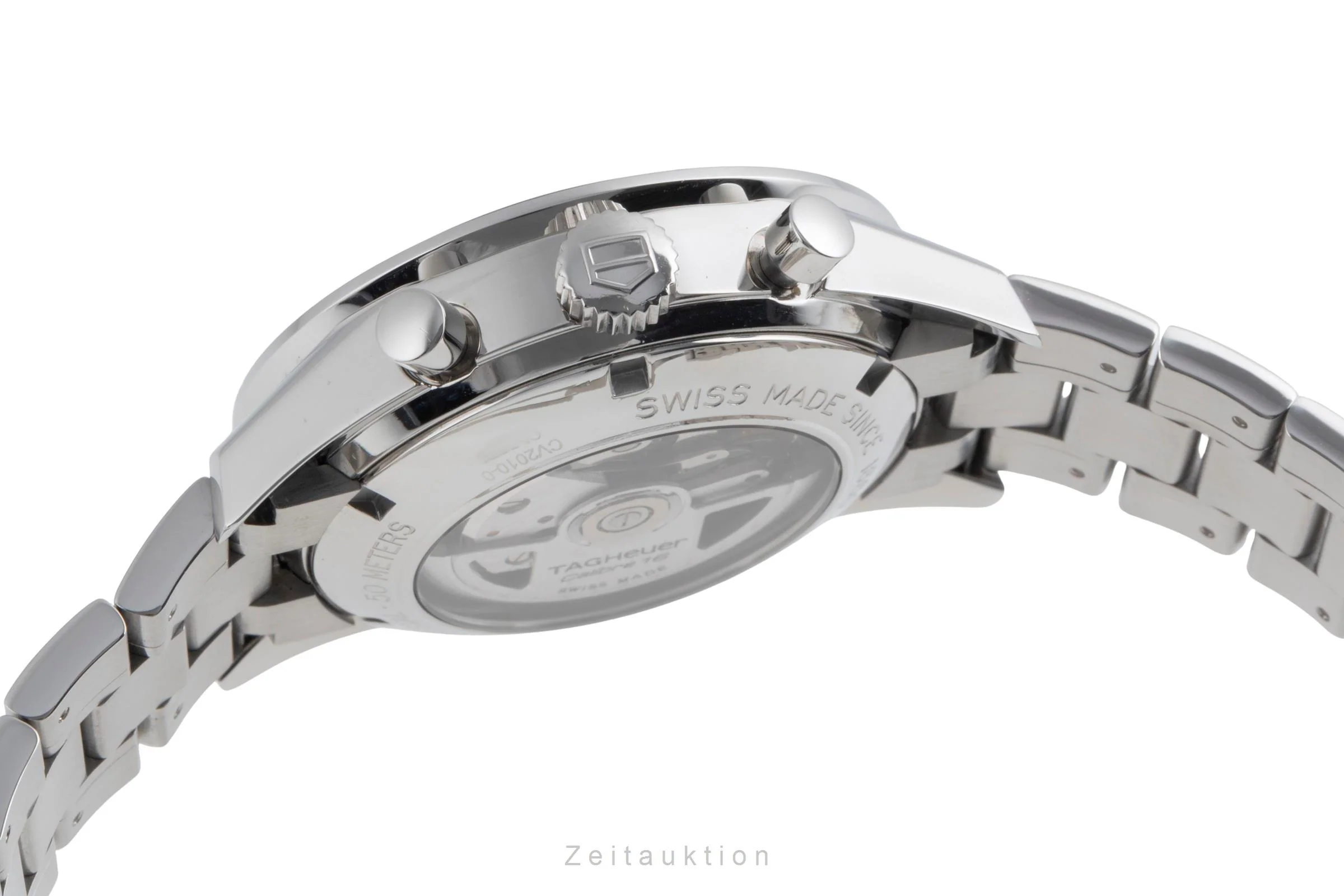 Tag Heuer Carrera chronograph steel automatic men's watch CV2010.BA0788  [2504391] - Image 13