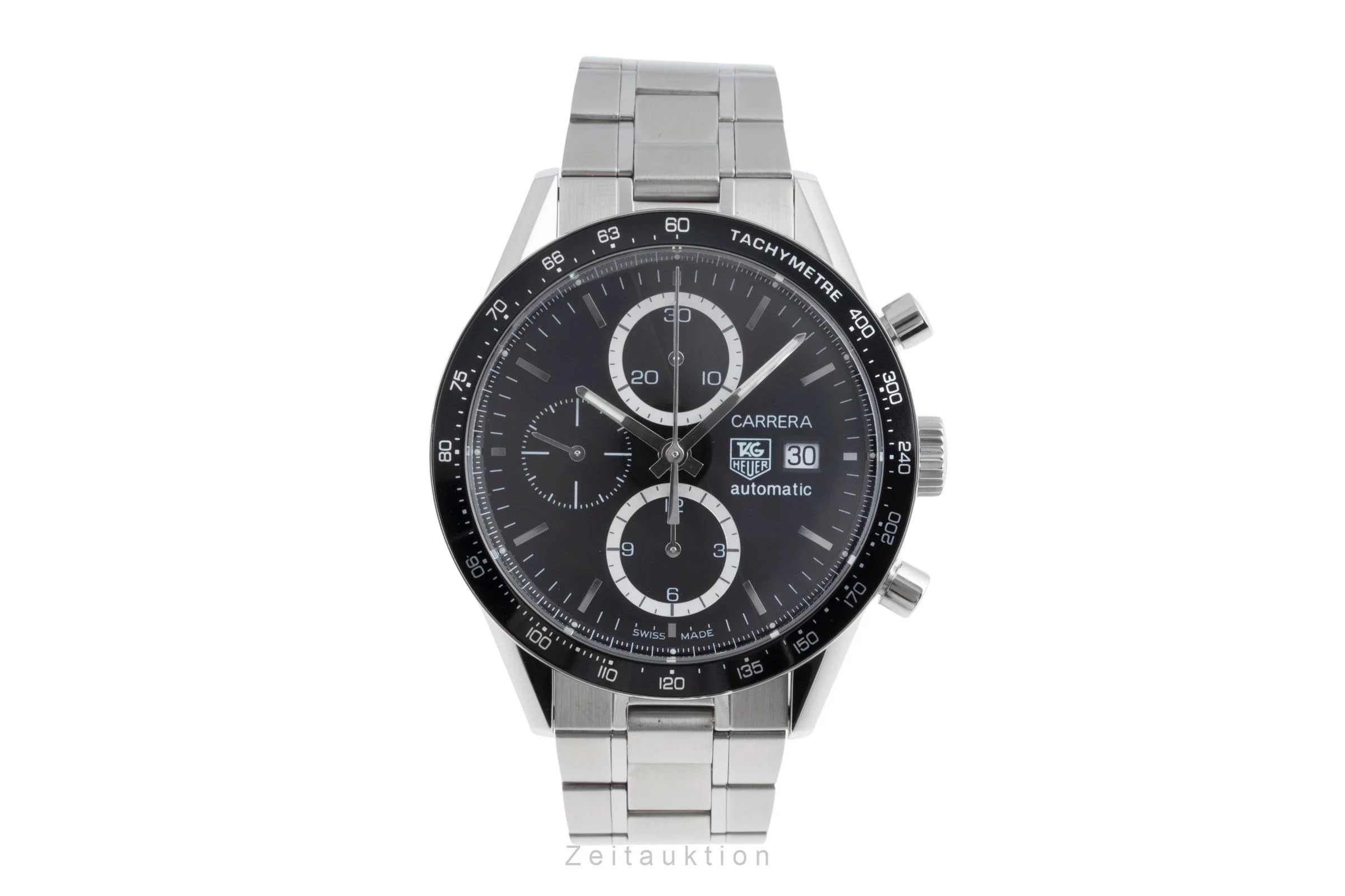 Tag Heuer Carrera chronograph steel automatic men's watch CV2010.BA0788  [2504391] - Image 5