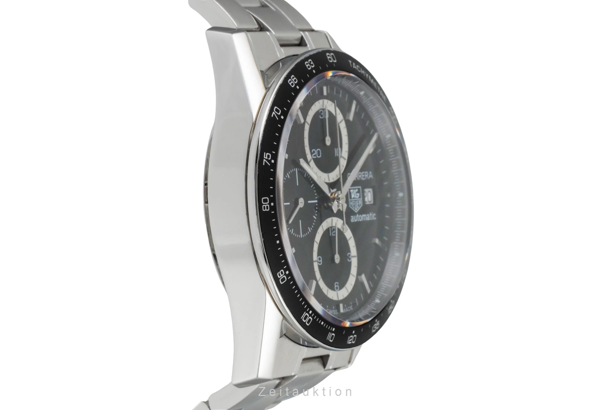 Tag Heuer Carrera chronograph steel automatic men's watch CV2010.BA0788 LP: 7500EUR  [2507437] - Image 8