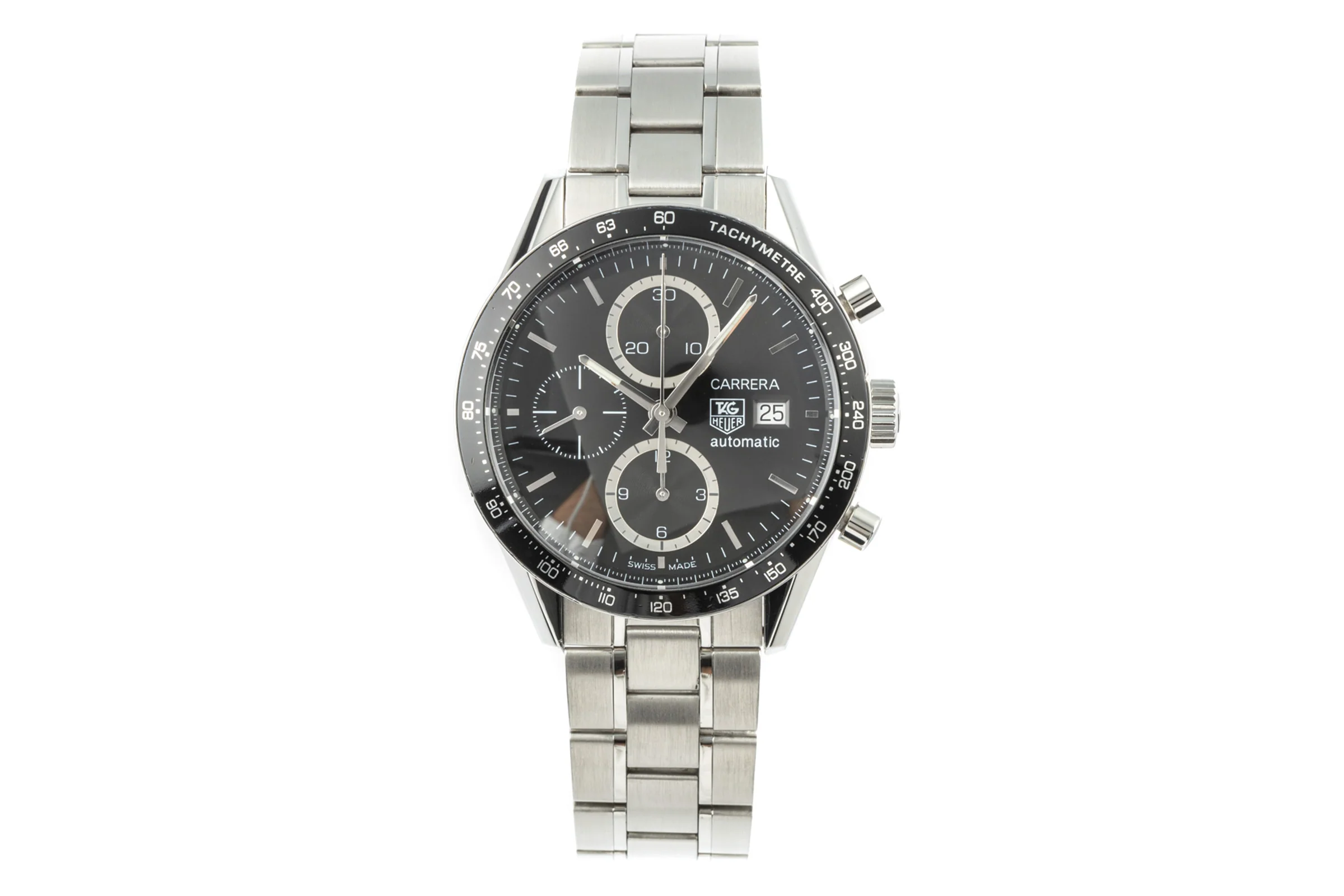 Tag Heuer Carrera chronograph steel automatic men's watch CV2010.BA0794 LP: 4800EUR  [2205422] - Image 4
