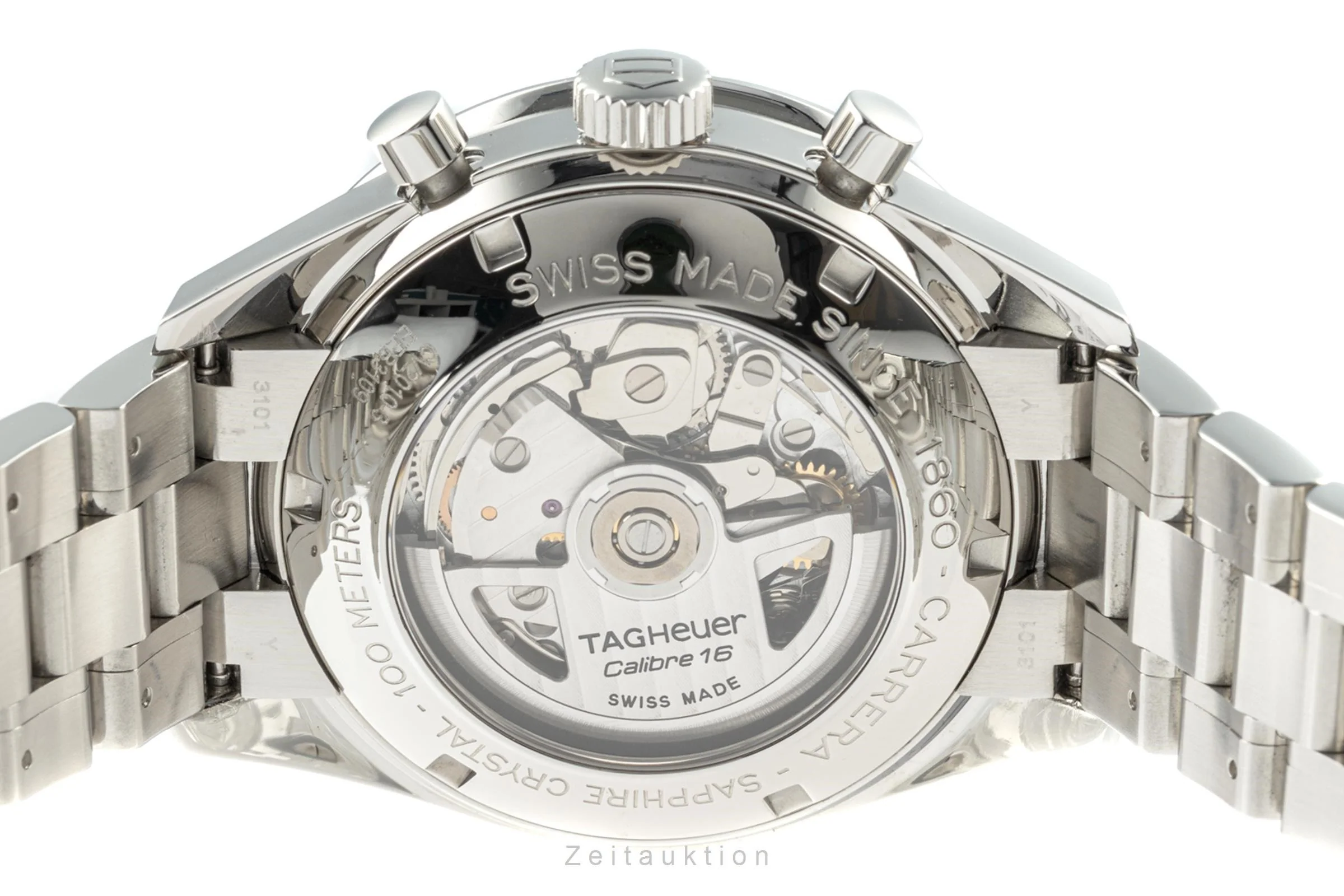 Tag Heuer Carrera chronograph steel automatic men's watch CV2010.BA0794 LP: 4800EUR  [2205422] - Image 9