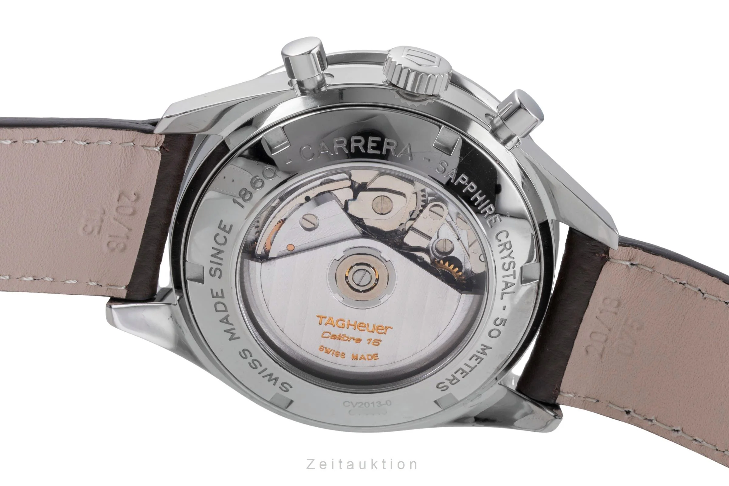 Tag Heuer Carrera chronograph steel automatic men's watch CV2013-0	  [2505826] - Image 12